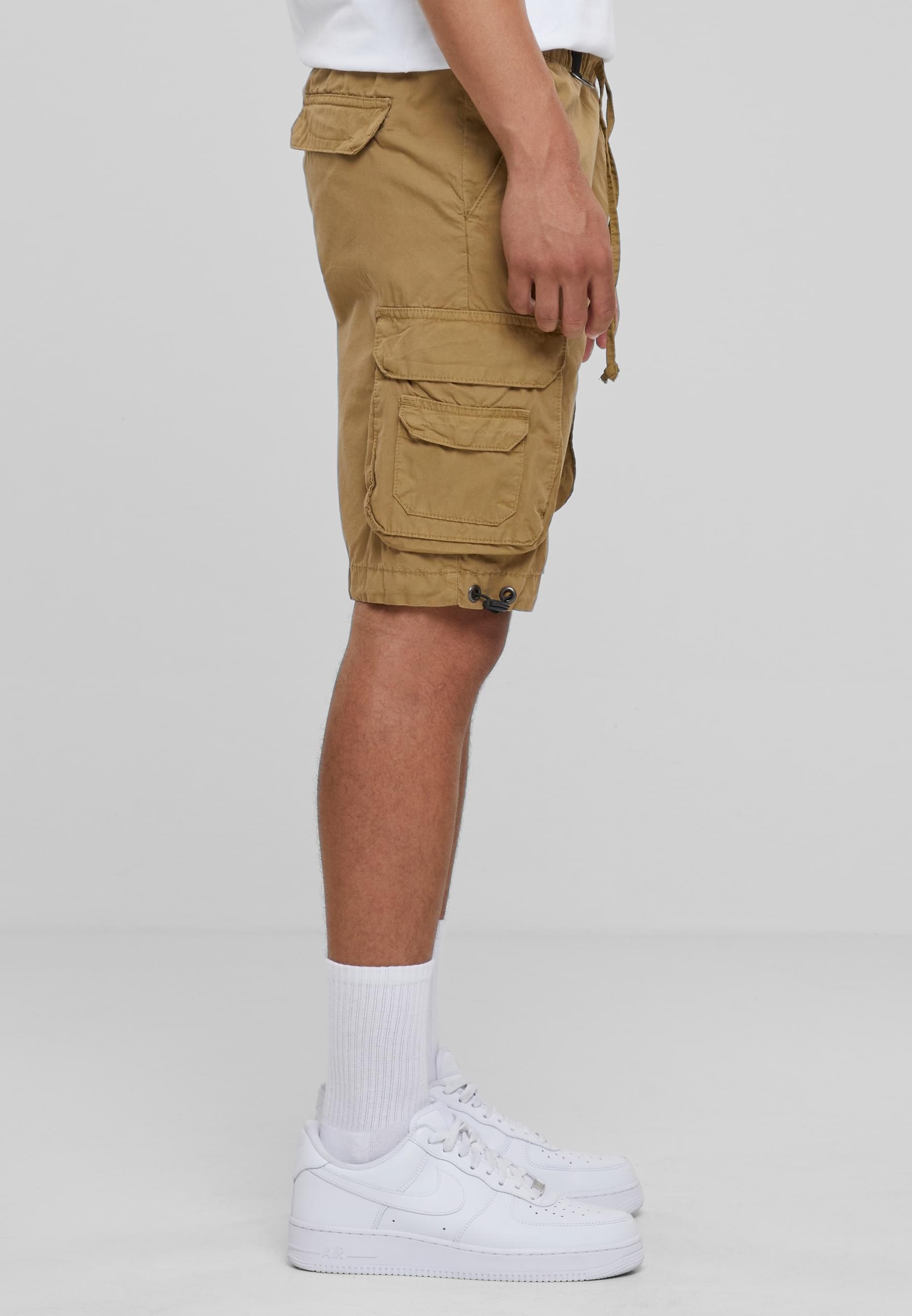 URBAN CLASSICS Stoffhose »Urban Classics Herren Double Pocket Cargo Shorts«, (1 tlg.)