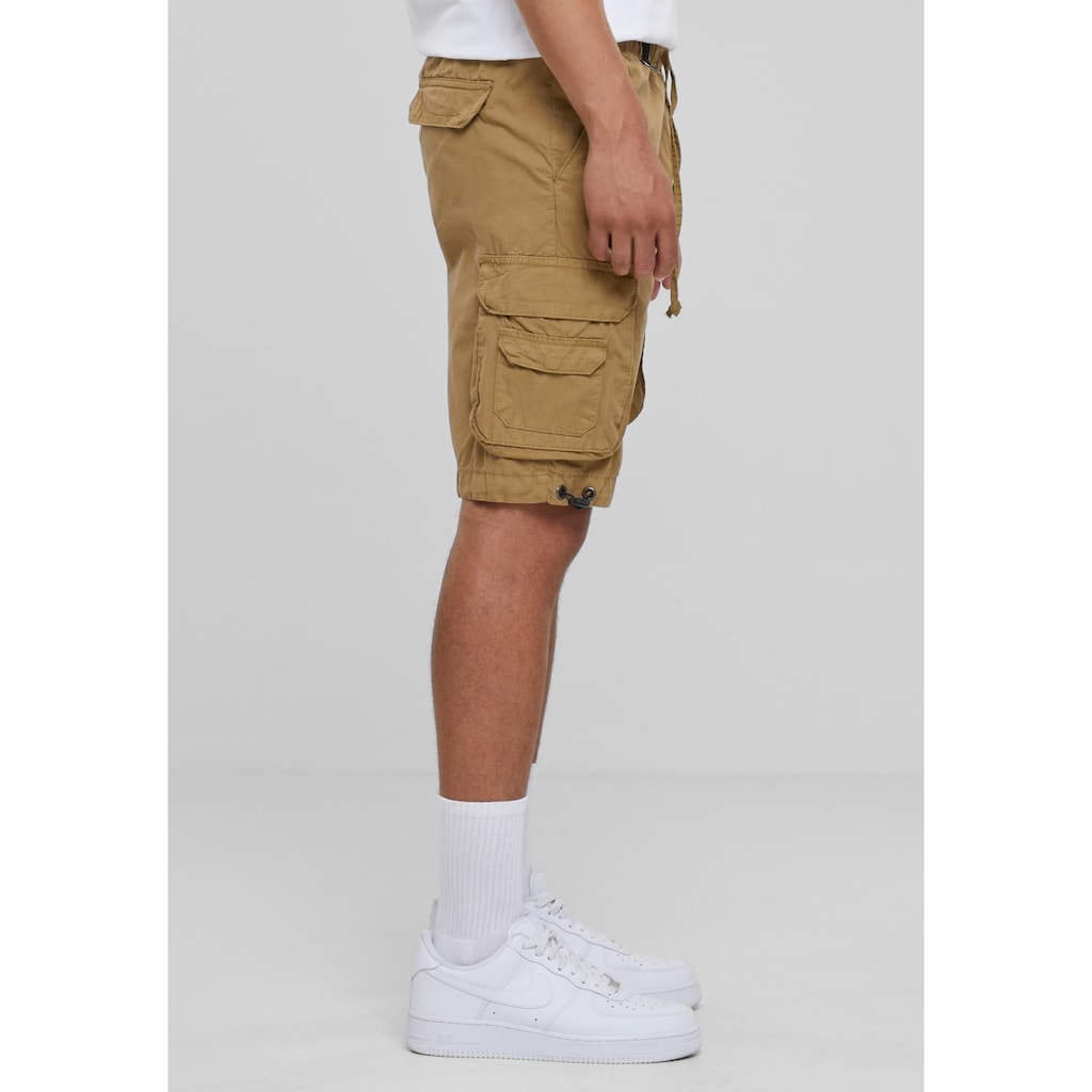 URBAN CLASSICS Stoffhose »Herren Double Pocket Cargo Shorts«, (1 tlg.)