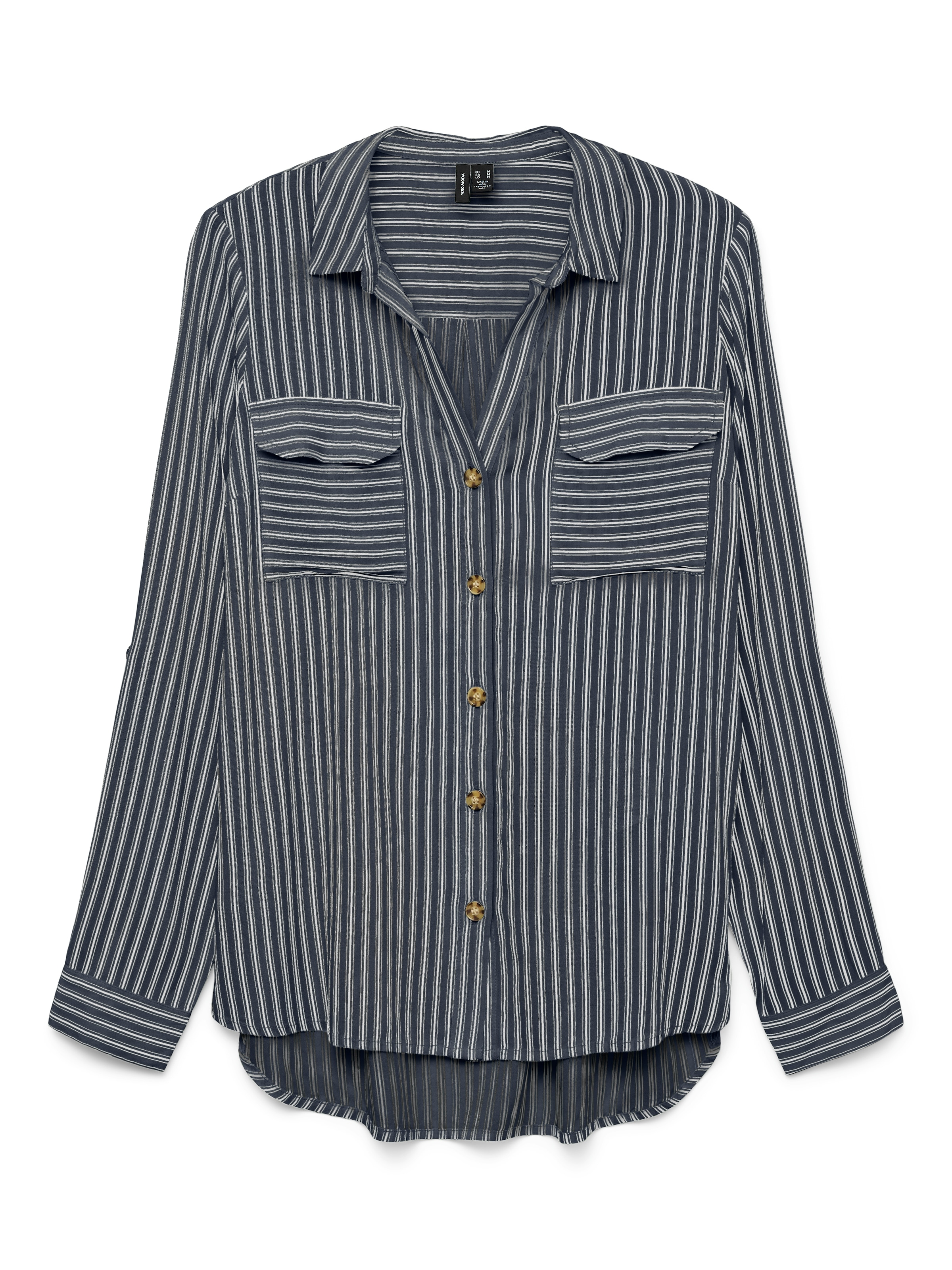 Vero Moda Hemdbluse "VMBUMPY L/S SHIRT NEW WVN GA NOOS" günstig online kaufen