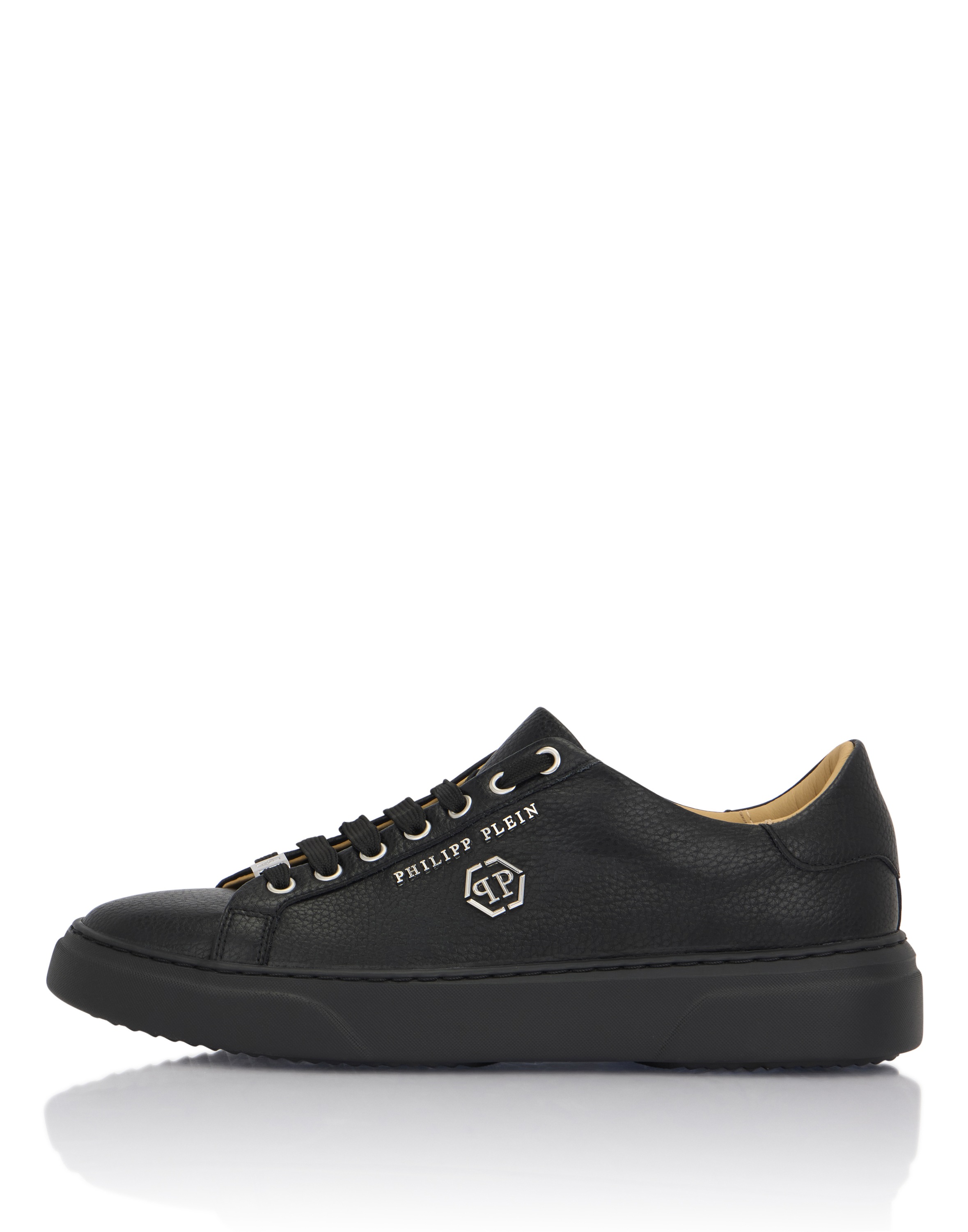 Sneaker PHILIPP PLEIN "Hexagon", Damen, Gr. 40, Normalschaft, 0202, schwarz, schwarz, Schuhe Sneaker 3
