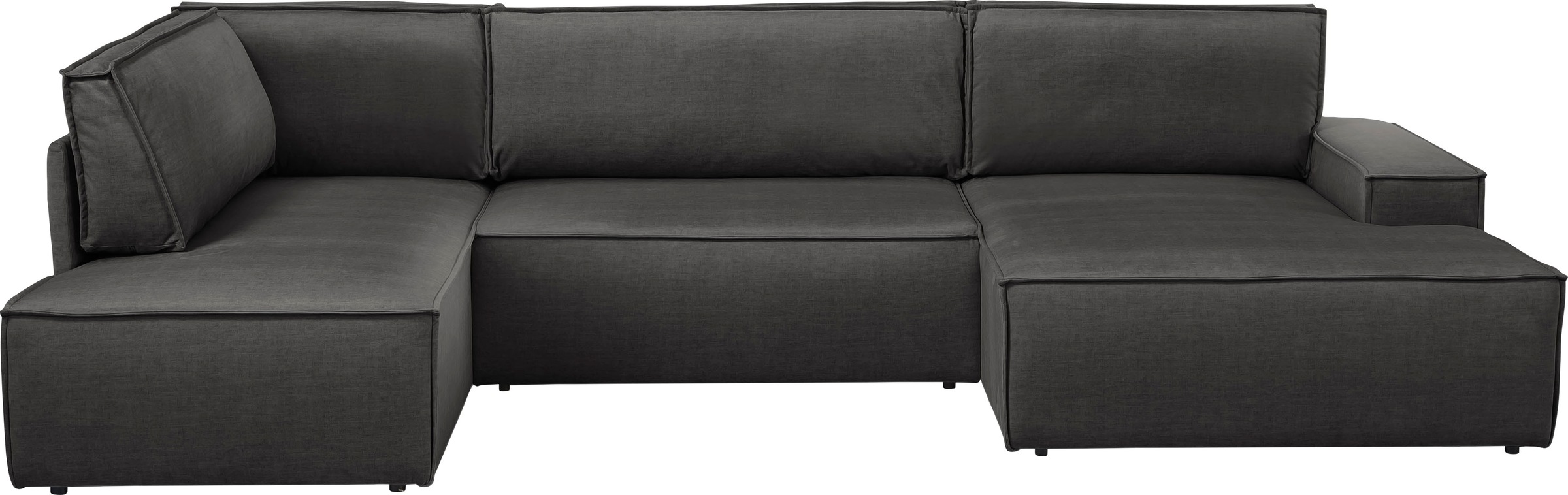 Home affaire Wohnlandschaft "SHERWOOD 329 cm, U-Form, Schlafsofa,", Schlaff günstig online kaufen