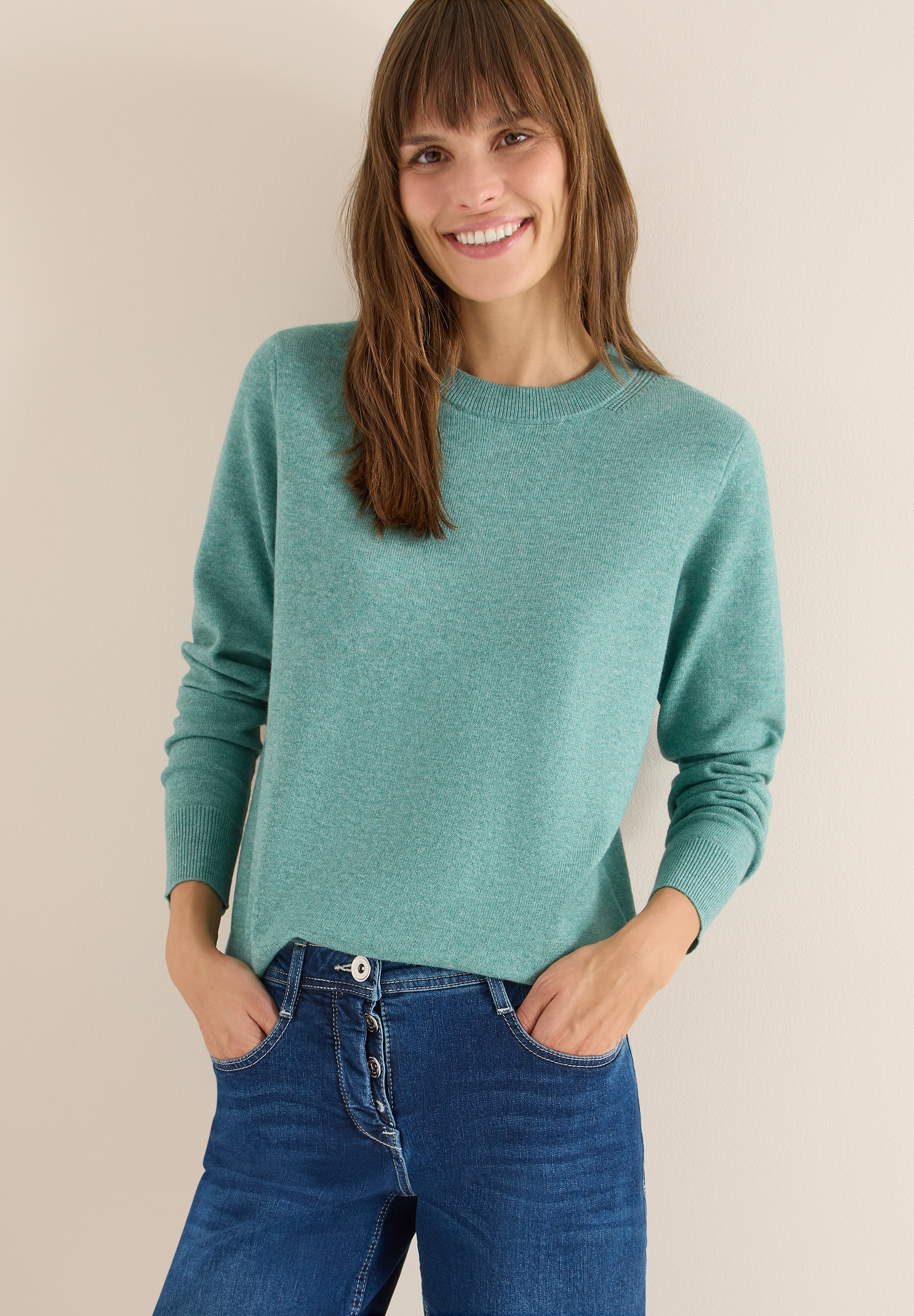 Cecil Strickpullover aus Feinstrick