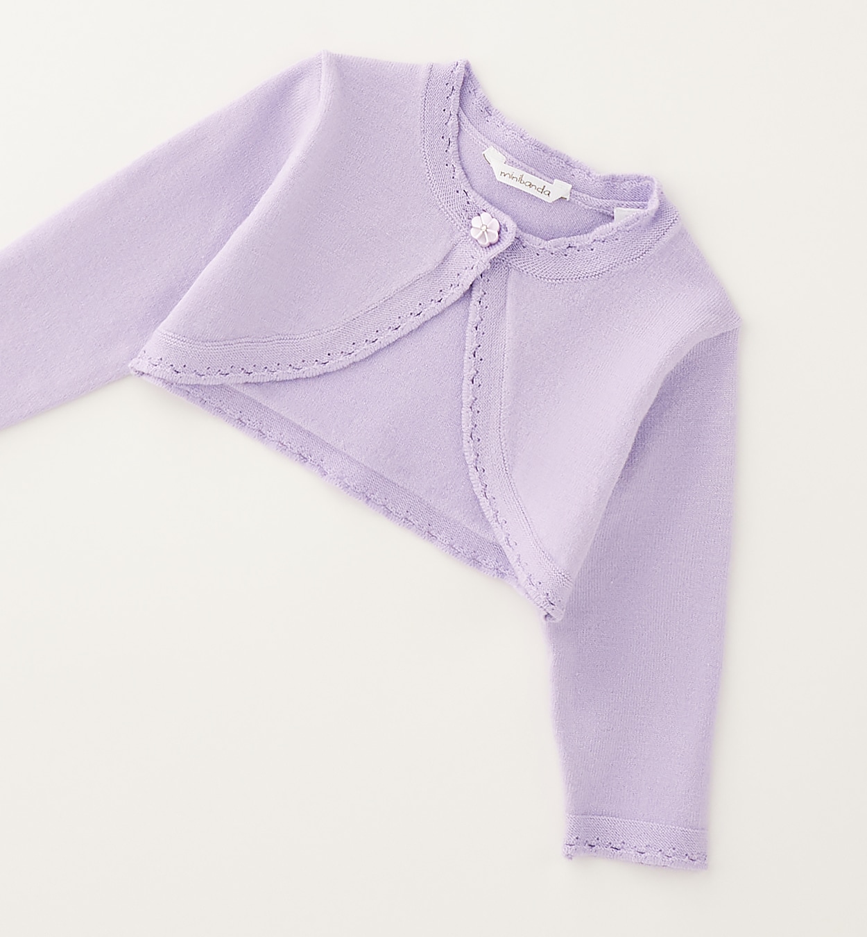 Minibanda Cardigan "BABY GIRL KNITWEAR"
