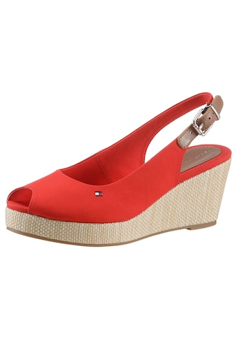 Sandalette »ICONIC ELBA SLING BACK WEDGE«