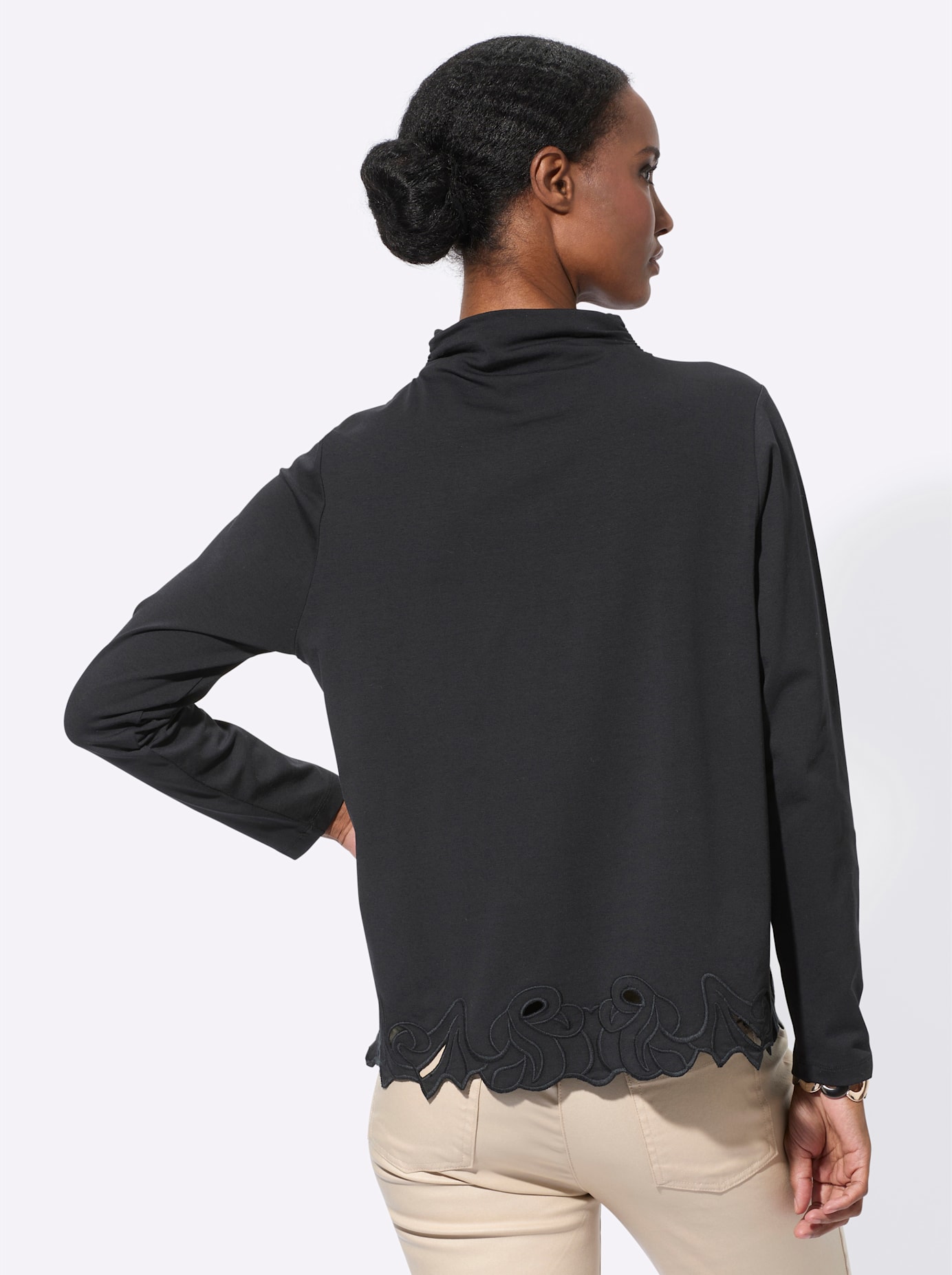 Thumbnail - creation L Langarmshirt "Modal-Baumwoll-Shirt" 1 Stk.