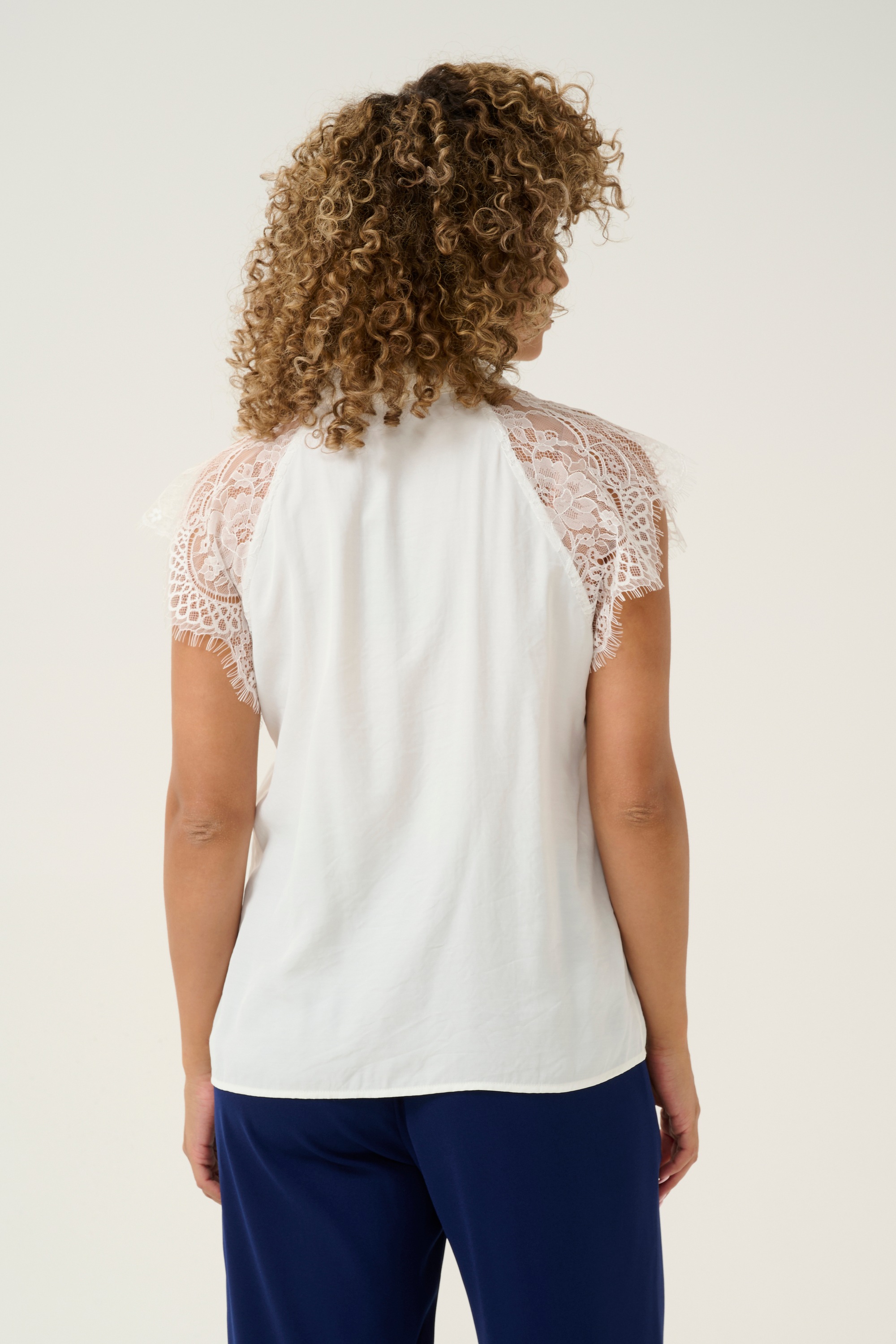 Cream Kurzarmbluse »Damen Bluse kurzarm CRNola«