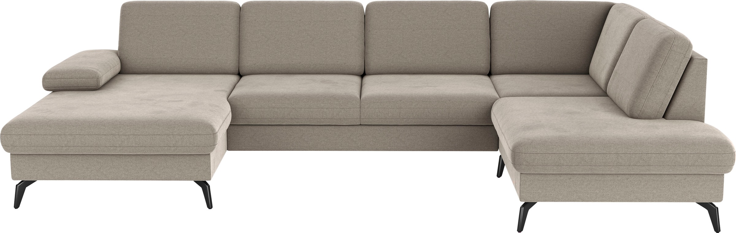 sit&more Wohnlandschaft "Morris Jubi" wahlweise mit Armteilverstellung, Schlaffunktion & Bettkasten