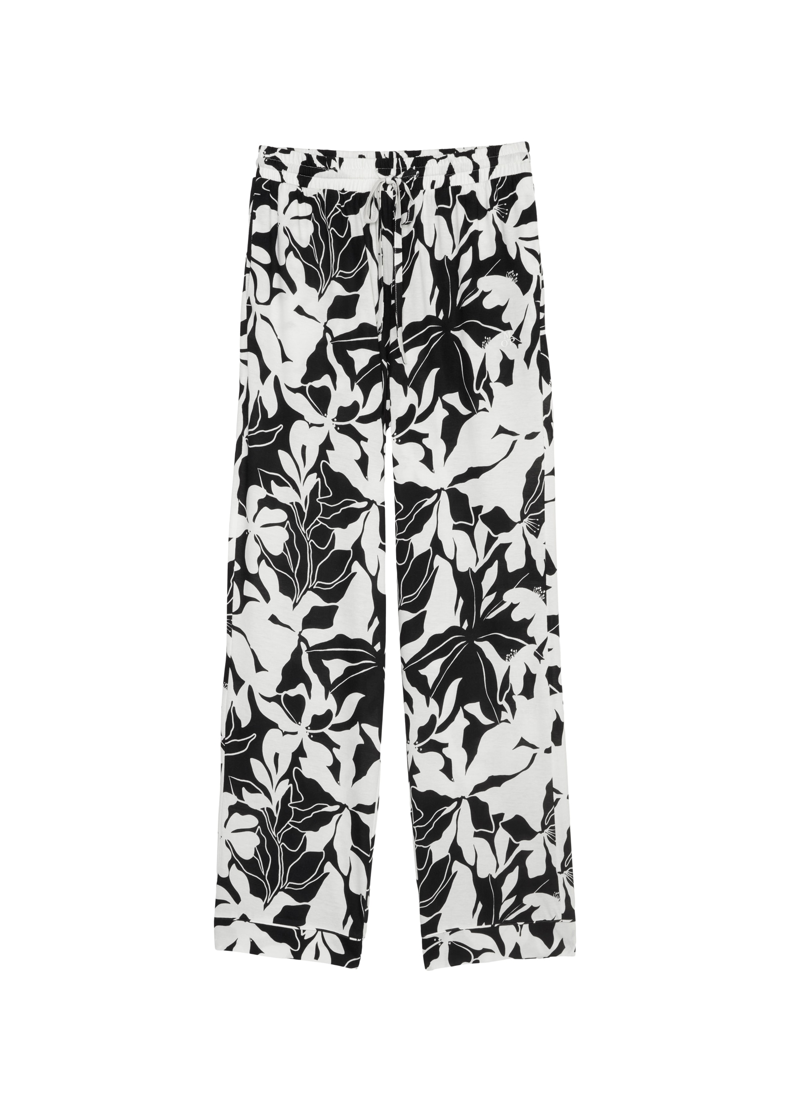 Marc O'Polo Loungehose »Mix & Match Cotton Modal Jersey«, mit Allover-Print, Tunnelzug und Bindeband