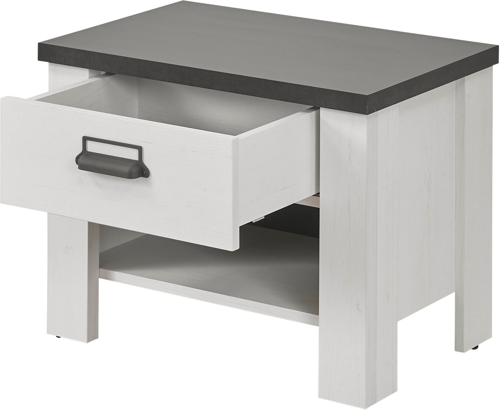 Home affaire Schlafzimmer-Set »SHERWOOD«, (3 tlg.), Liegefläche 90x200cm, Schrank 2-trg. 93cm breit