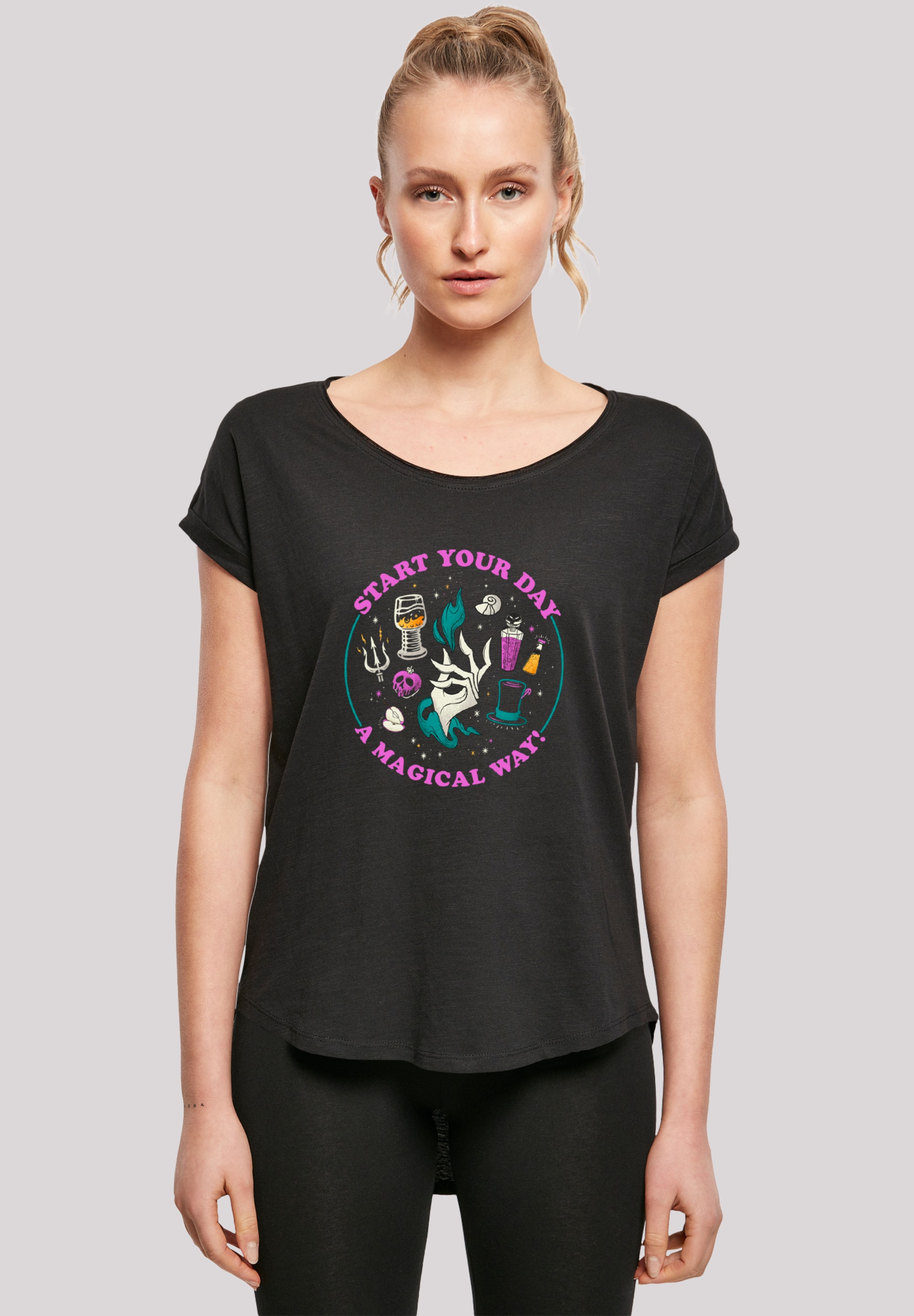 F4NT4STIC T-Shirt "Disney Villians Start Your Day A Magical Way", Premium Q günstig online kaufen