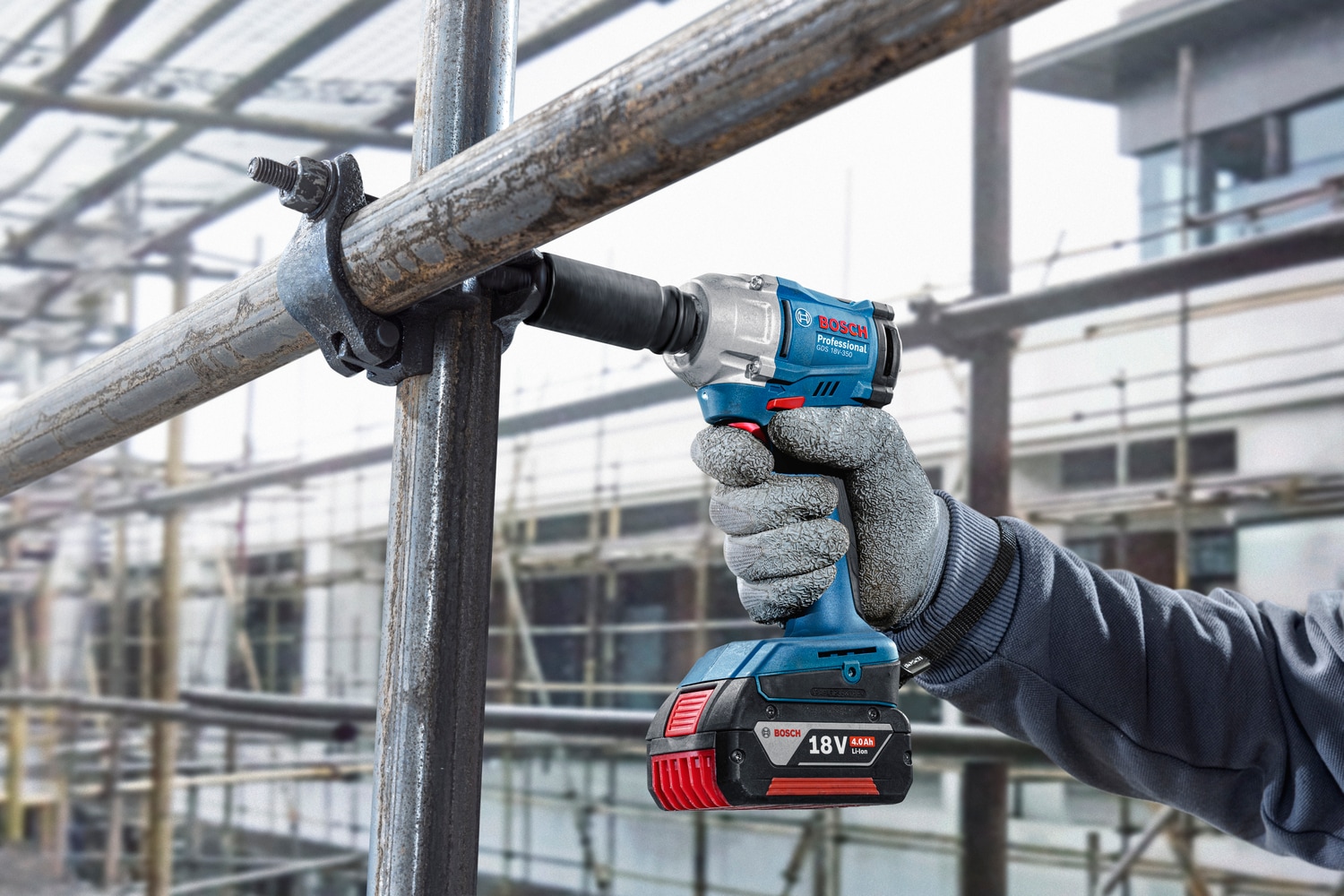 Bosch Professional Akku-Drehschlagschrauber »»GDS 18V-350««, ohne Akku, ohne Ladegerät