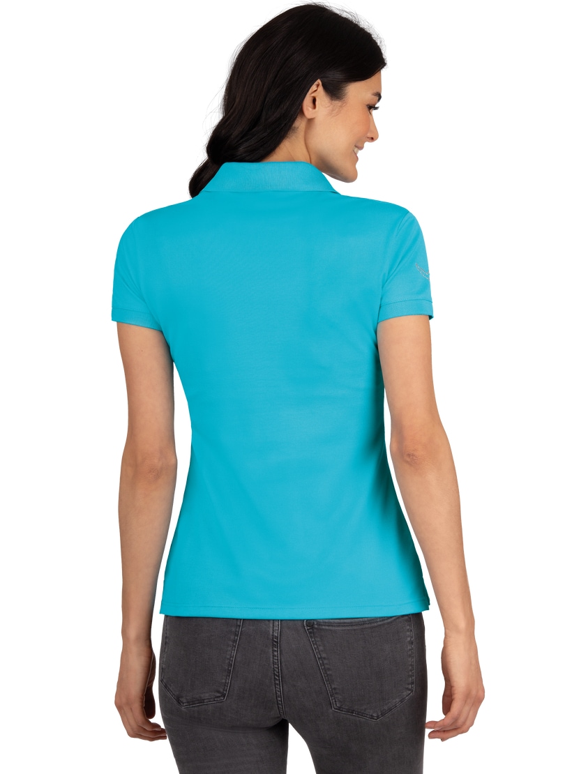 Trigema Poloshirt »TRIGEMA Poloshirt mit Kristallsteinen«, (1 tlg.)