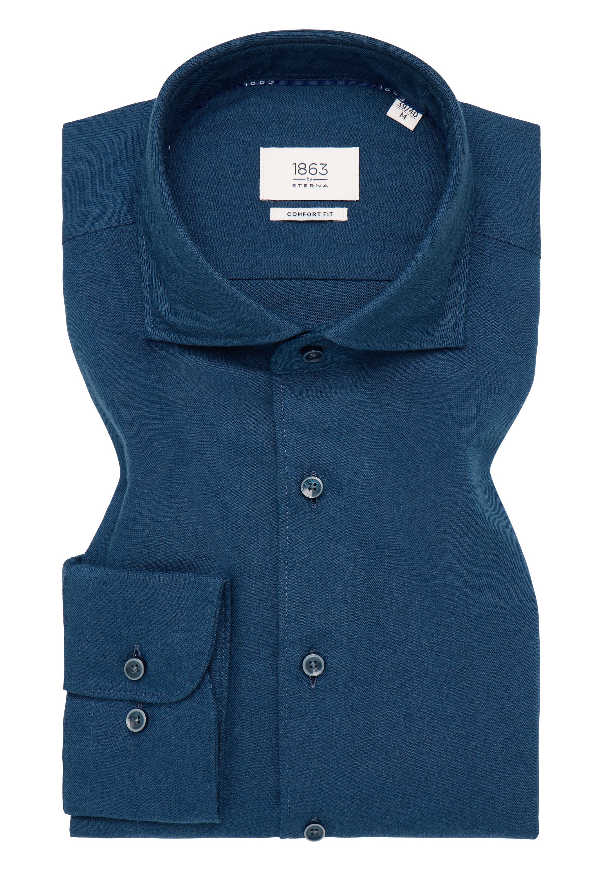 Eterna Langarmhemd »COMFORT FIT«, EASY IRON (bügelleicht)