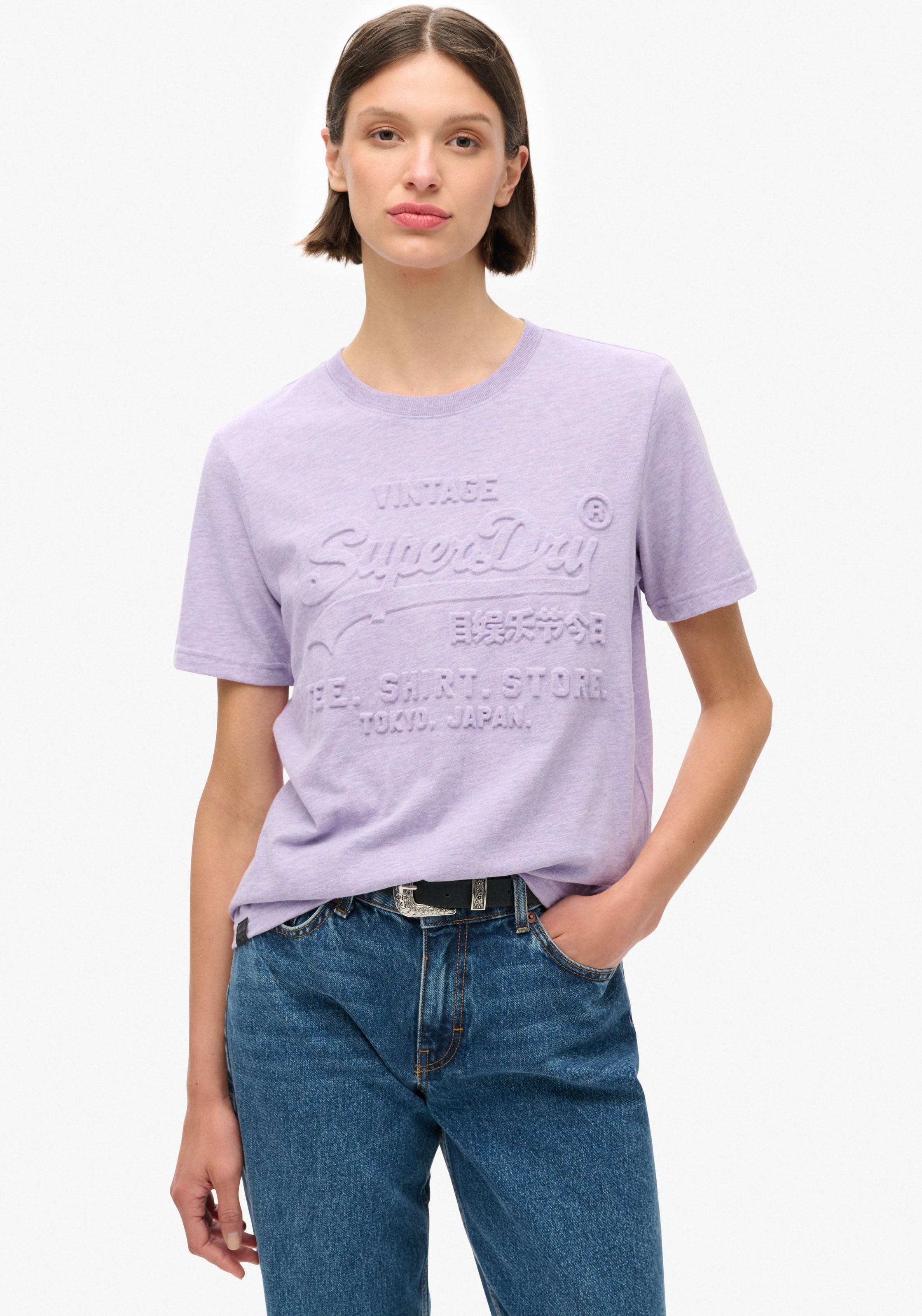 Superdry Palaidinė »EMBOSSED VL RELAXED TSHIRT«...