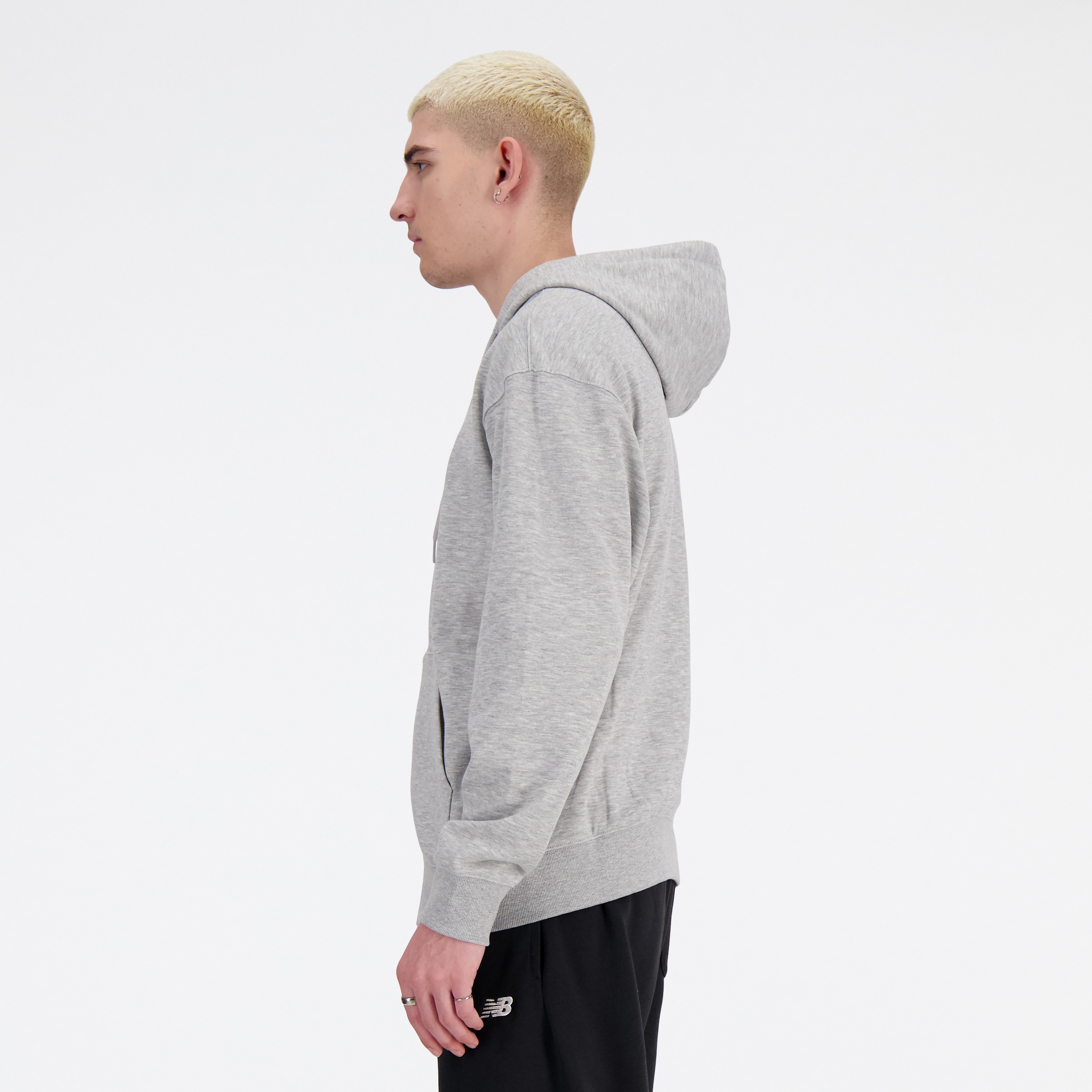 New Balance Kapuzensweatjacke mit Kapuze, für Alltag und Sport, weicher Stoff, lockere Passform
