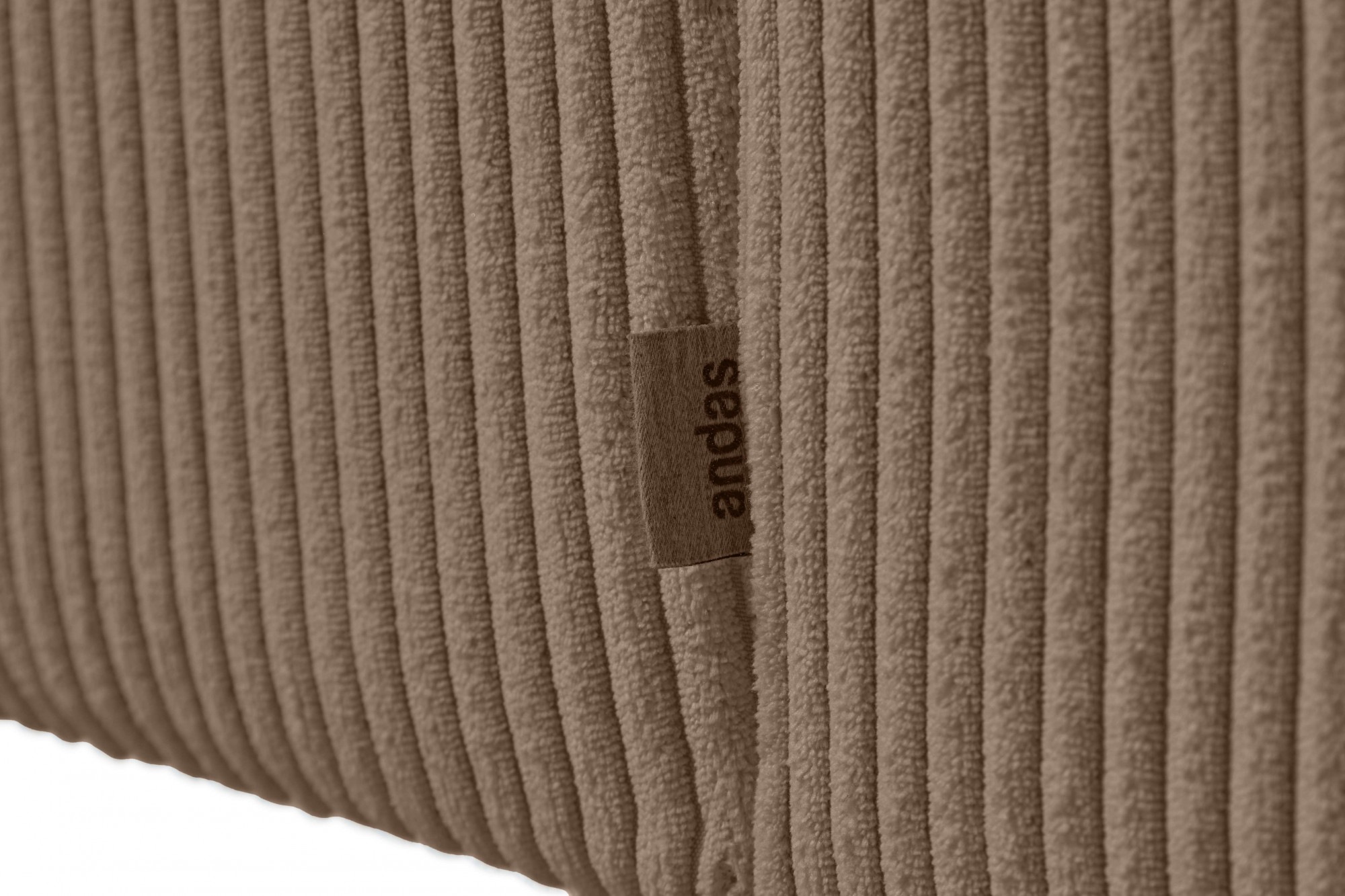 andas 2-Sitzer »Noord«, mit Kedernaht, Breite 227 cm, Cord, Struktur