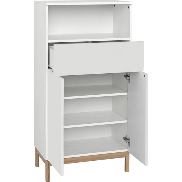 andas Midischrank »Stian«, mit 2 Einlegeböden hinter den Türenpaar, Breite  60 cm, Höhe 120,5 cm bestellen | BAUR