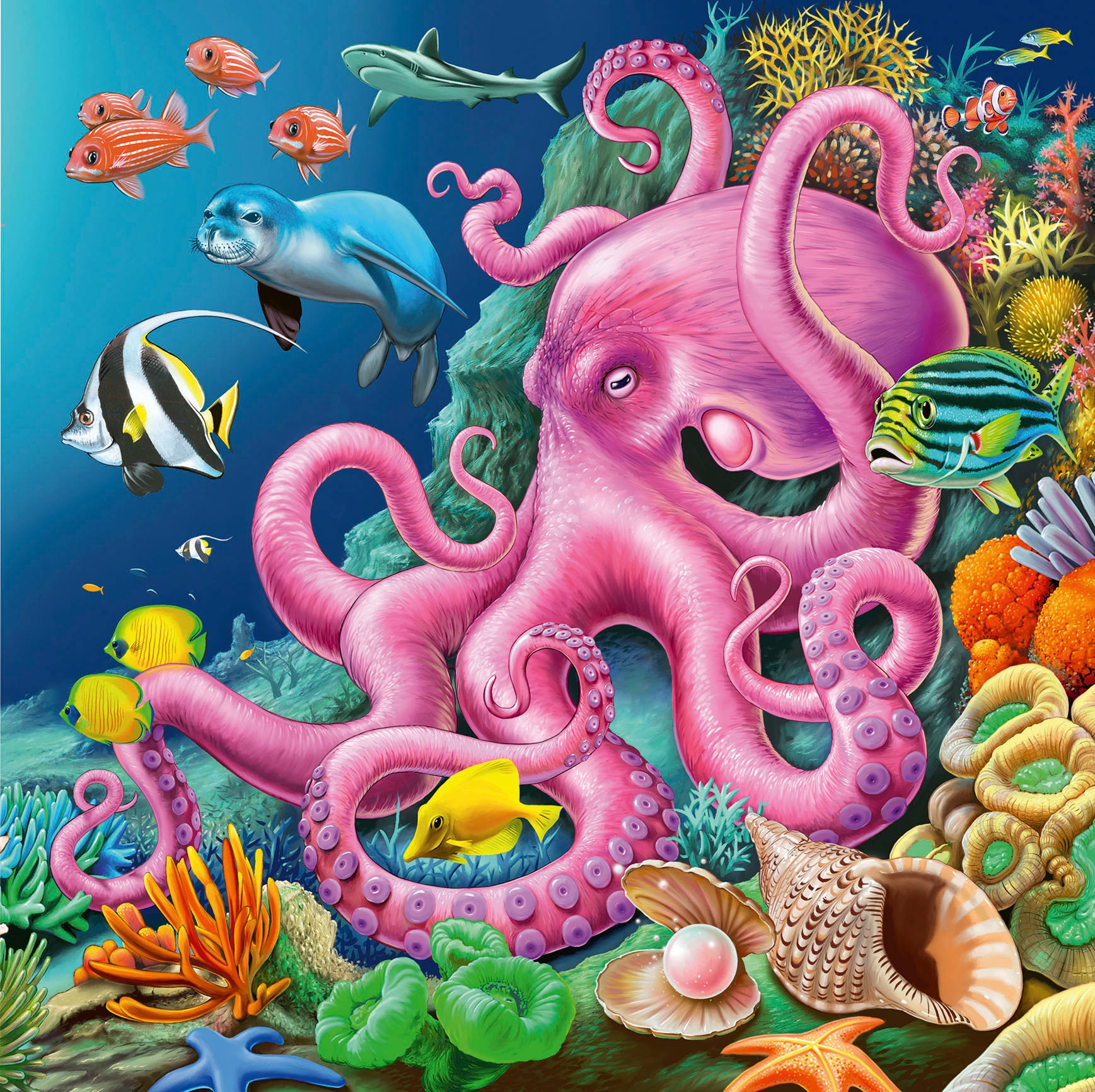 Ravensburger Puzzle »Bezaubernde Unterwasserwelt«, Made in Europe