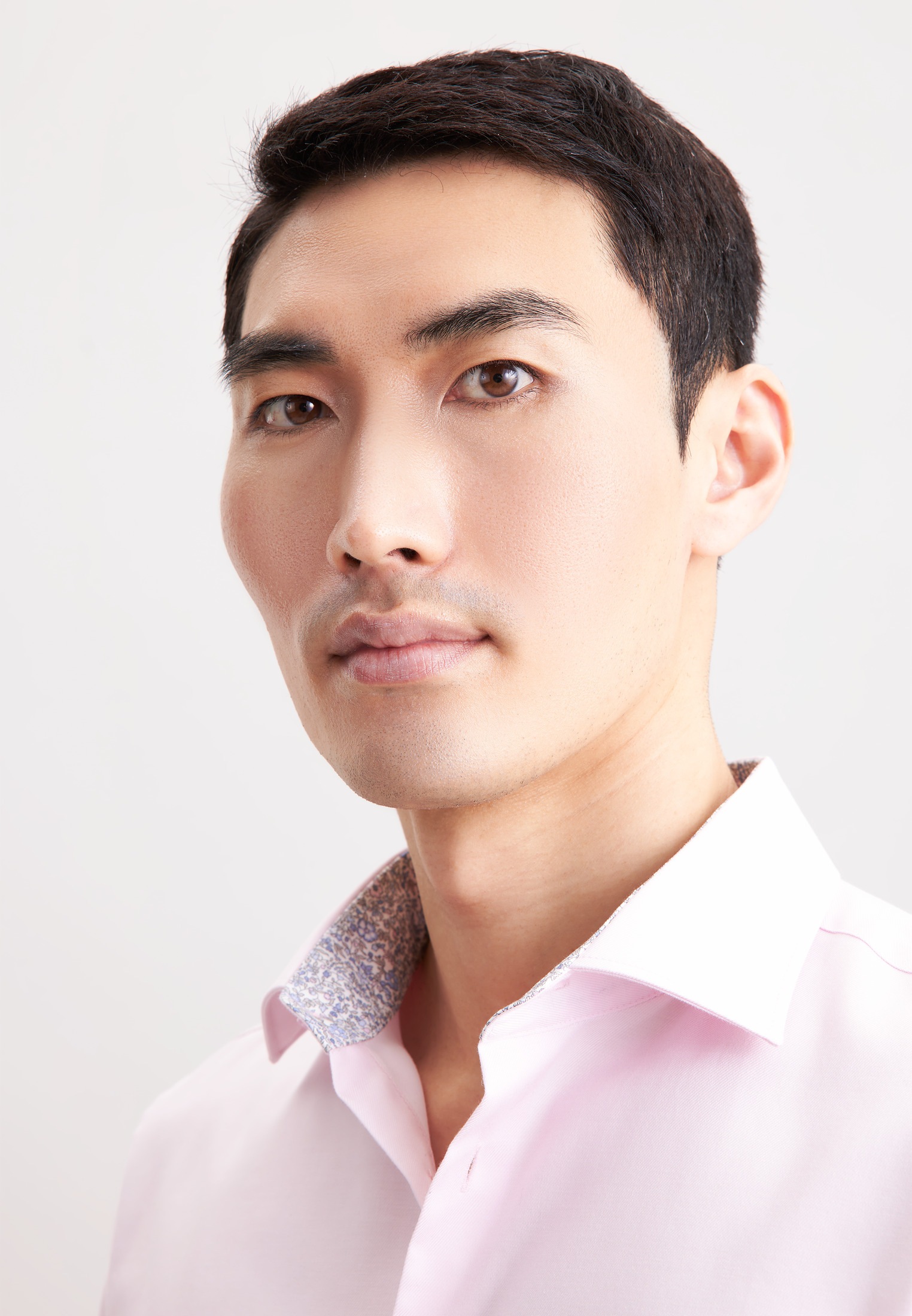 Thumbnail - seidensticker Businesshemd "Schwarze Rose" Slim 1/1 Kentkragen Uni