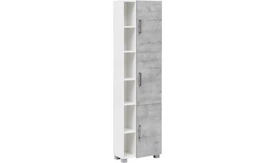 PELIPAL Hochschrank »Quickset 953«, Breite 50 cm, Badschrank mit Sockel,  Schubkasten, offene Fächer bestellen | BAUR