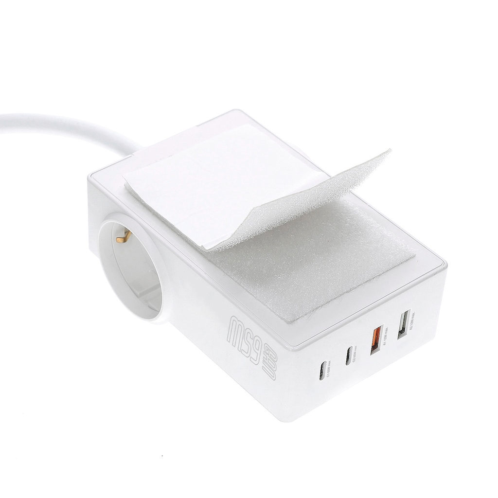 4smarts USB-Ladegerät »6 in 1 USB-C/A Steckdosenleiste Desk GaN 65W«