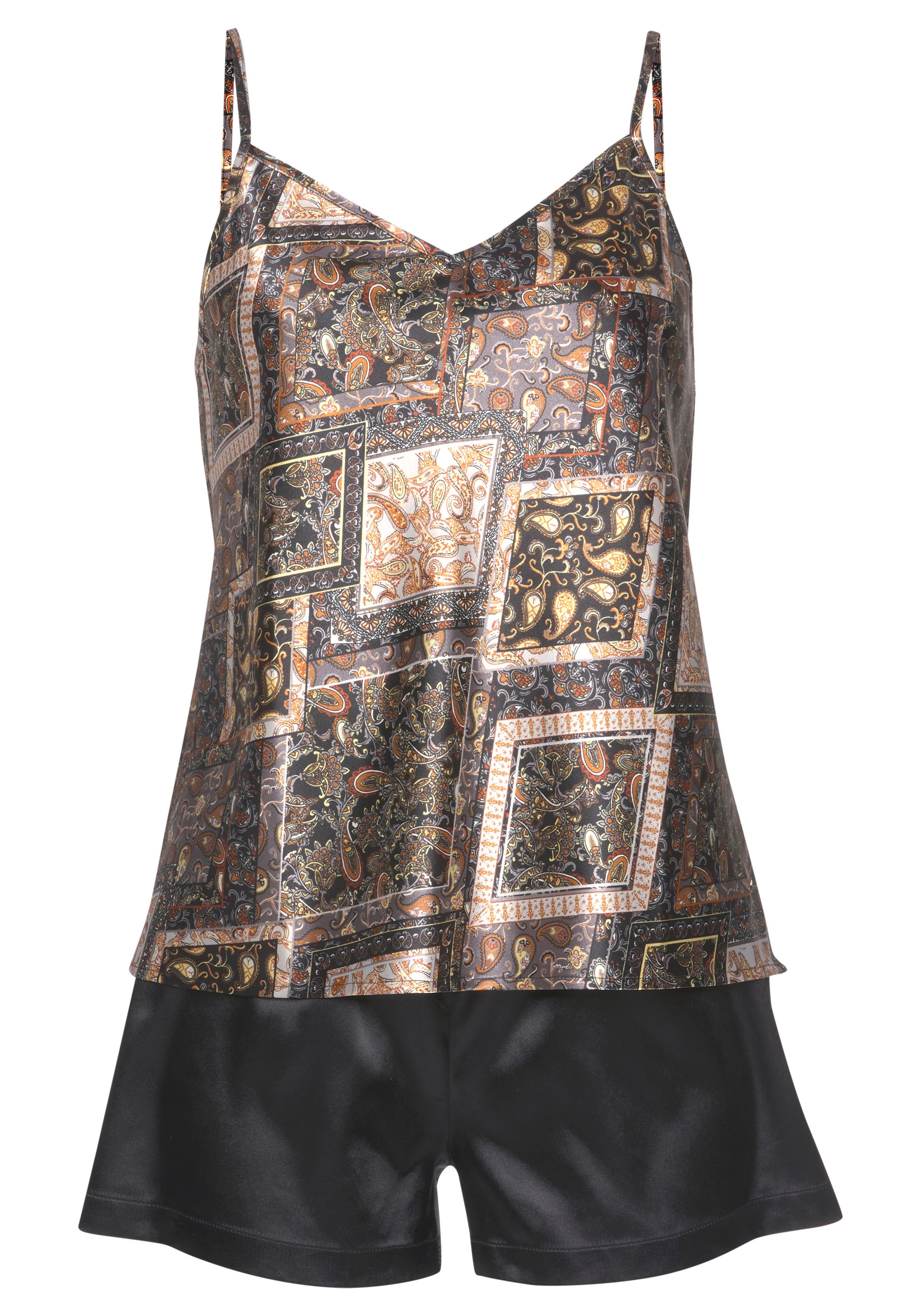 LASCANA Shorty Set, 2 tlg. in edler Satin-Qualität günstig online kaufen