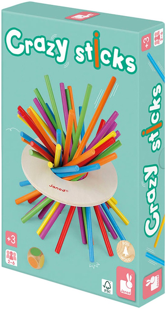 Janod Spiel »Crazy Sticks«, FSC®- schützt Wald - weltweit