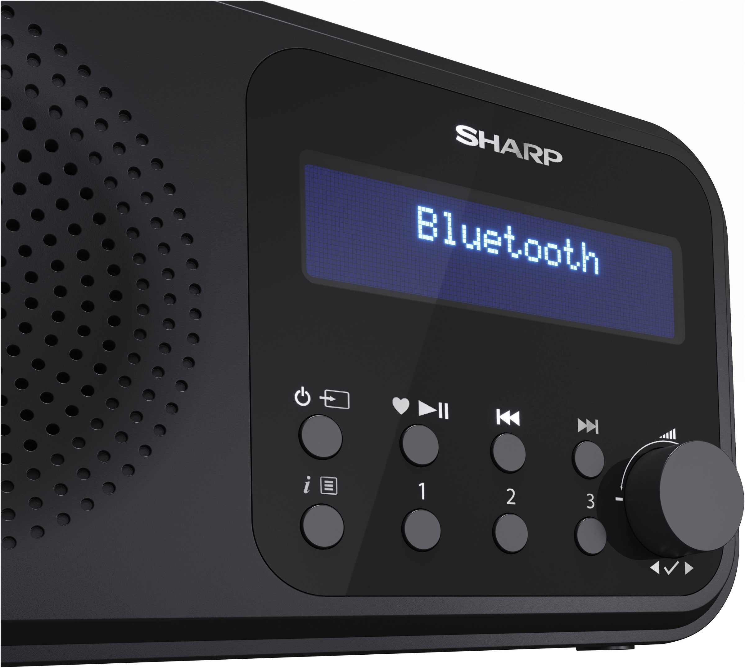 Sharp Radio »DR-P420«, (Bluetooth-A2DP Bluetooth-AVRCP Bluetooth Digitalradio (DAB+)-FM-Tuner mit RDS 2 W)