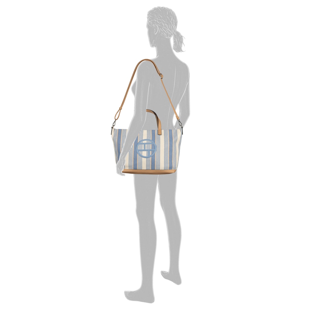 TOM TAILOR Shopper »Gilda« Damen Umhängetasche, Tragetasche mit großem Tom-Tailor-Logo