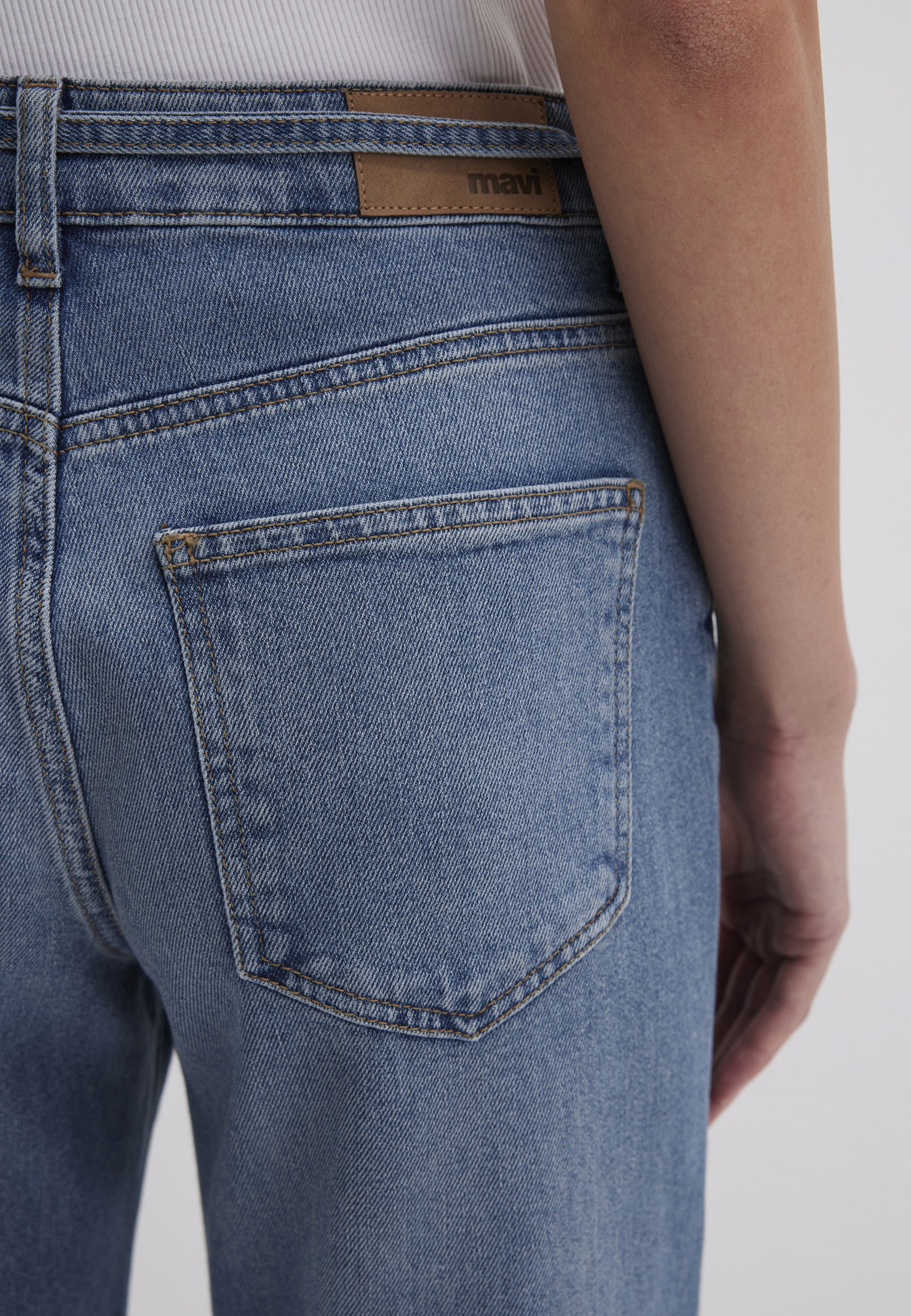 Mavi Weite Jeans »MALIBU«, Loose Wide Leg Jeans