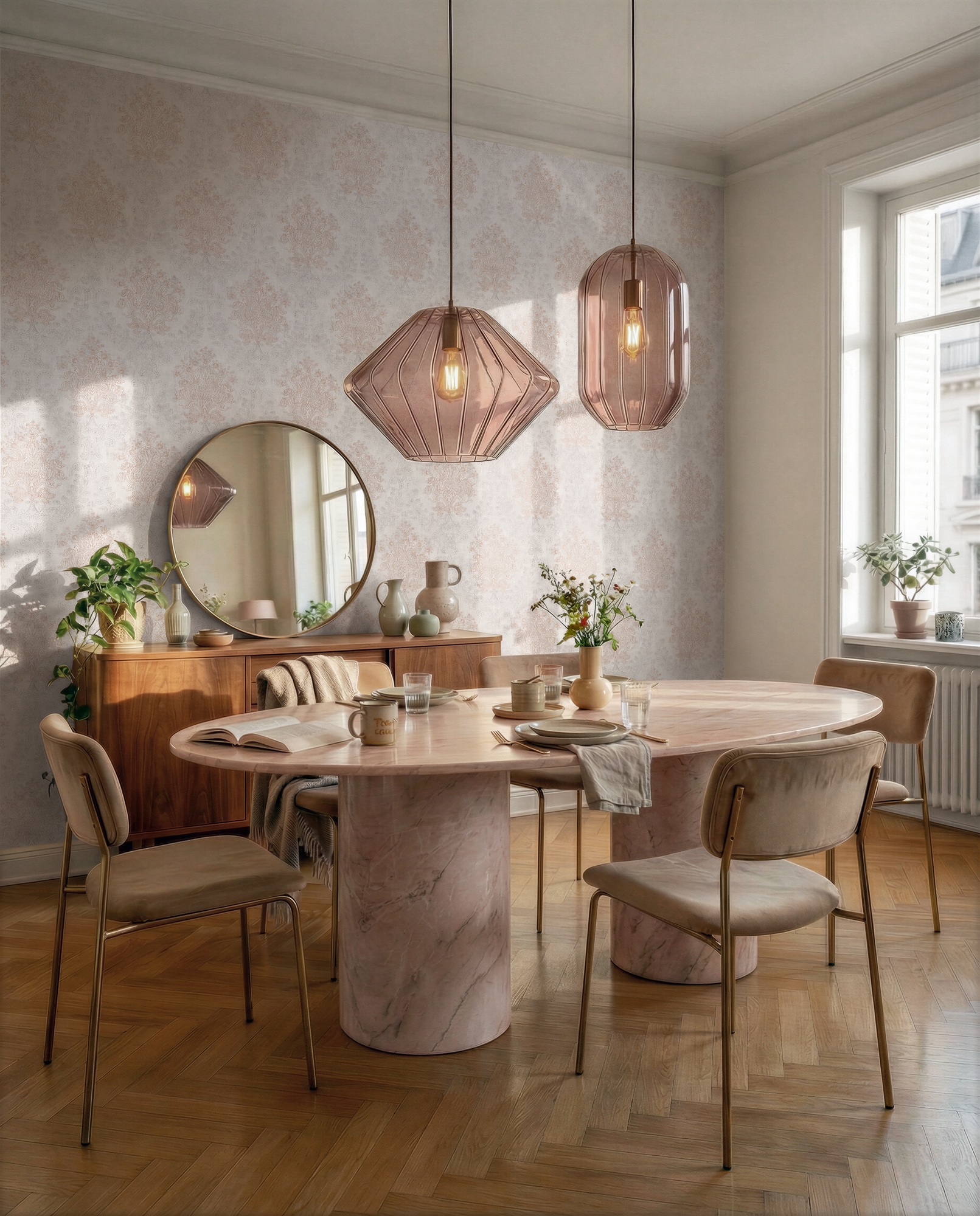 A.S. Création Vliestapete "Trend Spectrum Baroque – Glänzendes Ornament Vliestapete" Barock metallic ornamental leicht strukturiert Elegantes Barockornament mit glänzenden Metallic-Akzenten