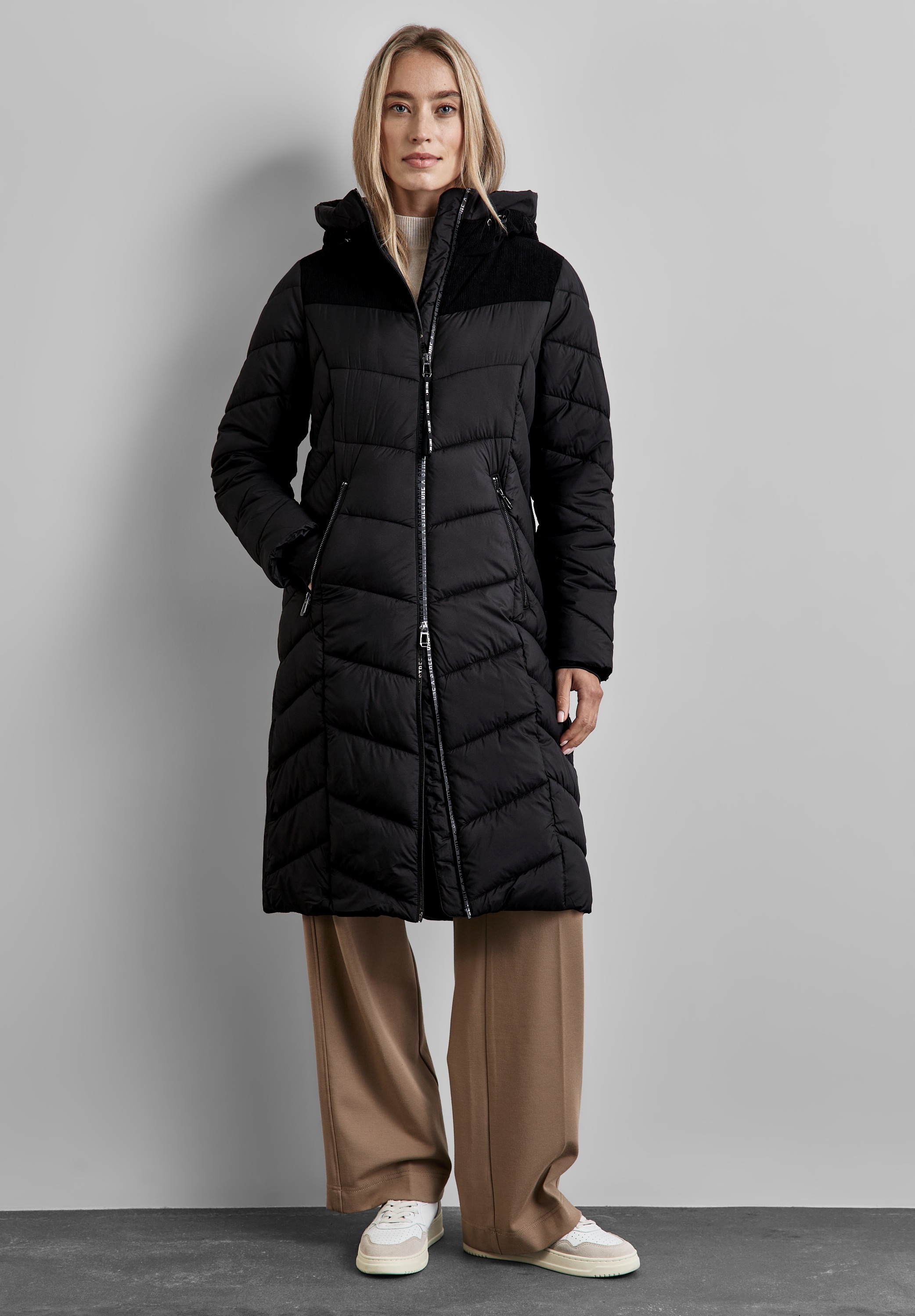 STREET ONE Steppjacke, mit Kapuze, mit Kapuze