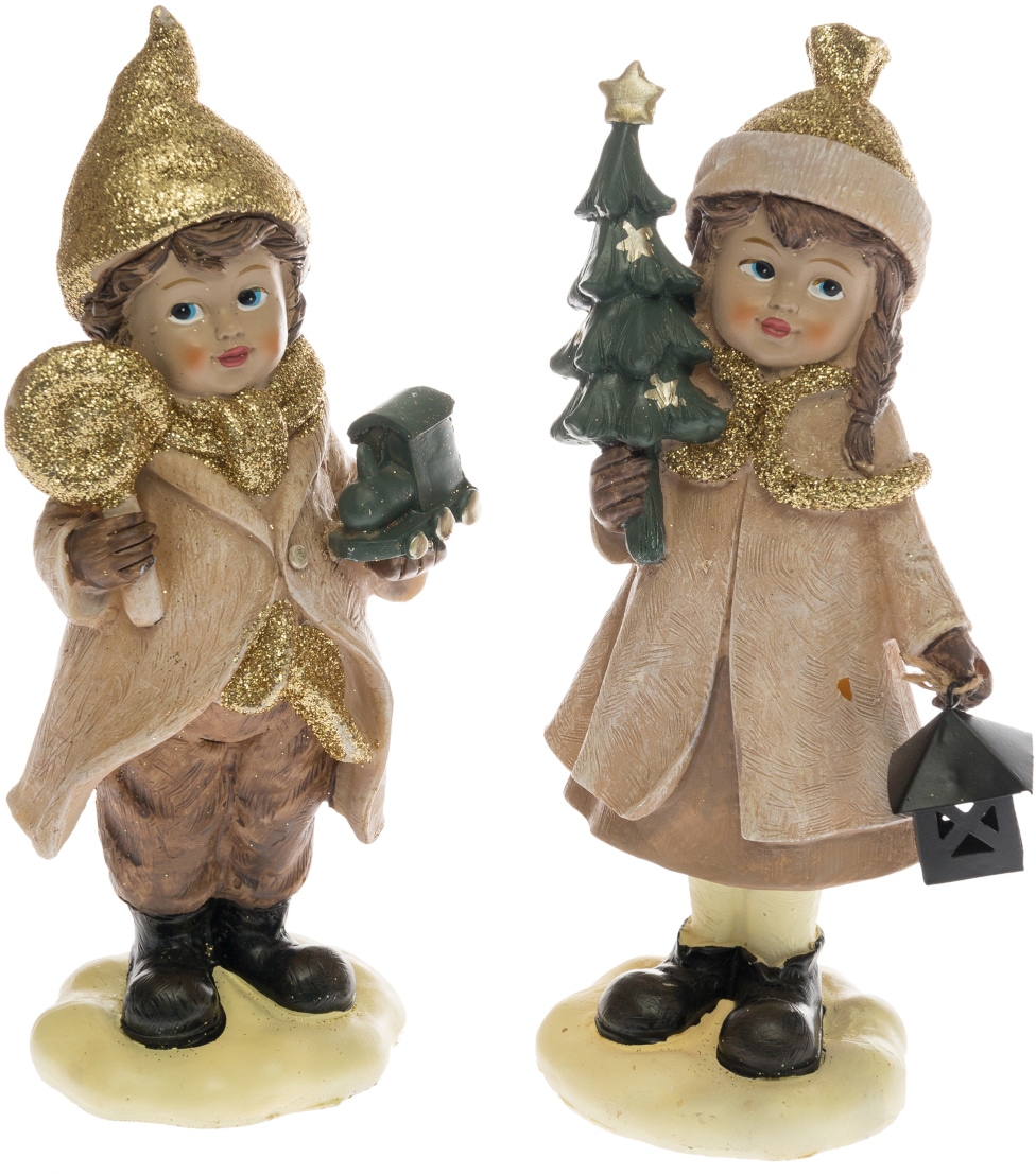 Myflair Möbel & Accessoires Weihnachtsfigur »Winterkinder, Weihnachtsdeko«