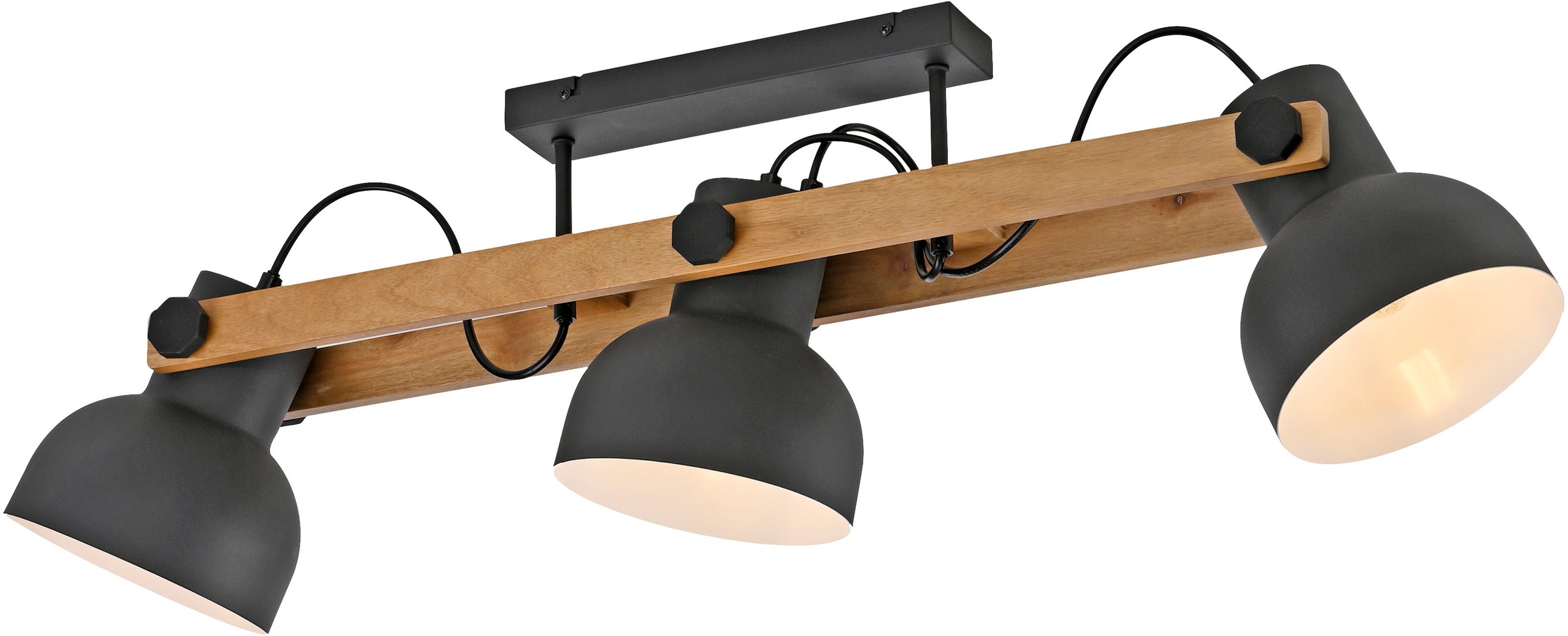 JUST LIGHT Deckenleuchte »CUP 2.0«, 3 flammig, Leuchtmittel E27 | Leuchtmittel wechselbar, ExklusiveE27
