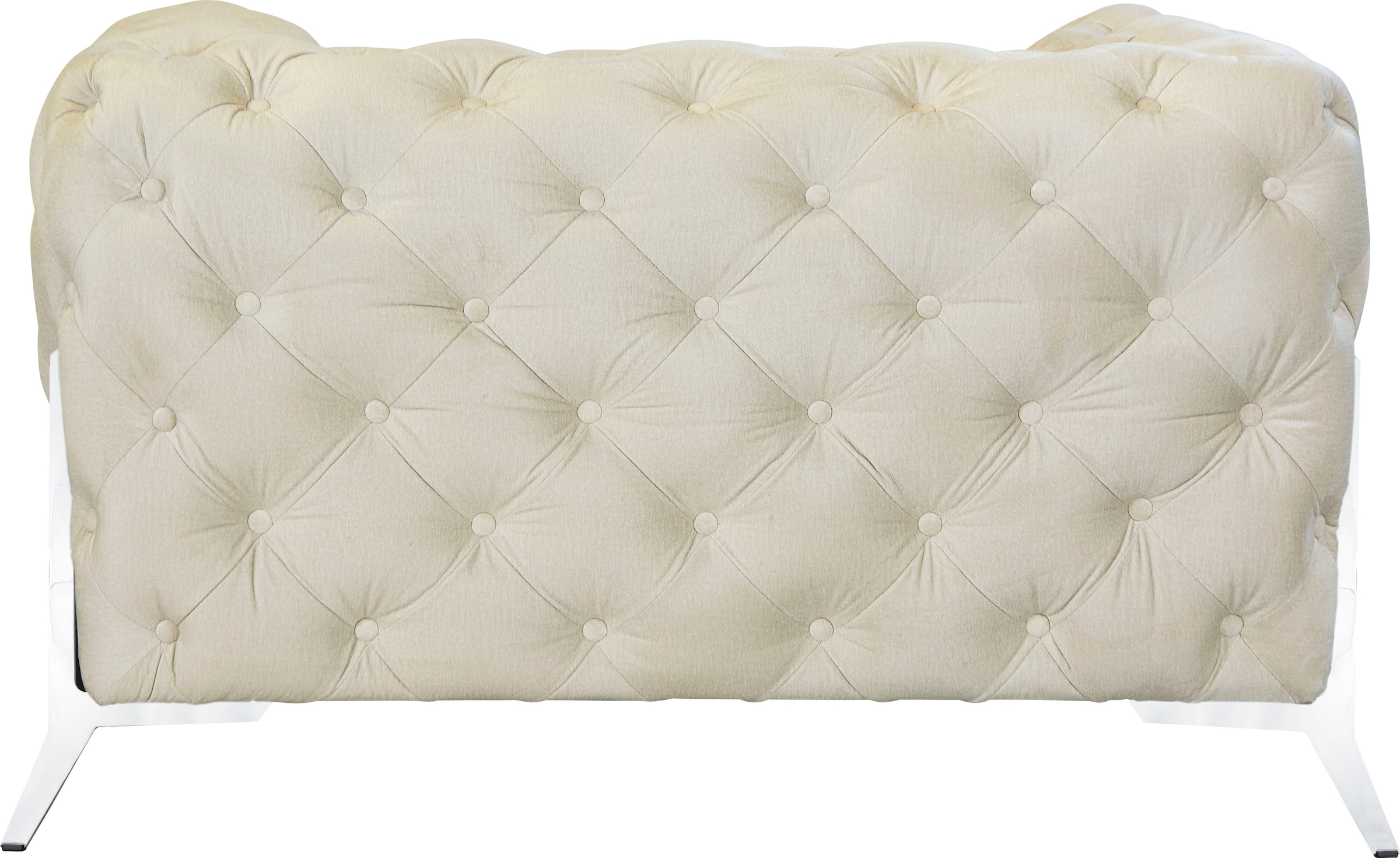 Leonique Chesterfield-Sessel »Amaury Sessel«, aufwändige Knopfheftung, moderne Chesterfield Optik, Fußfarbe wählbar
