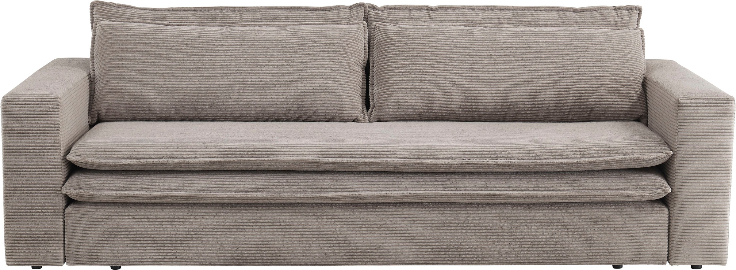 PLACES OF STYLE Sitzgruppe "PIAGGE" 2 Stk. tlg. 3-Sitzer-Sofa mit Bettfunkt günstig online kaufen
