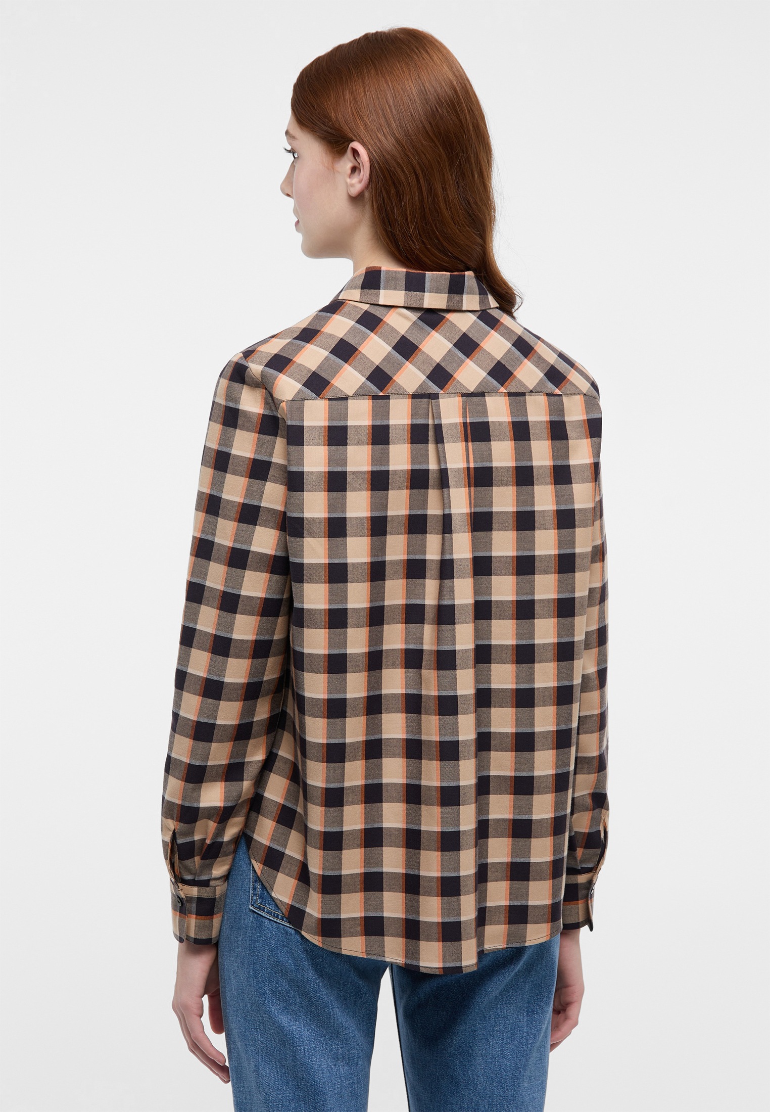 Eterna Hemdbluse "LOOSE FIT" EASY IRON (bügelleicht) günstig online kaufen