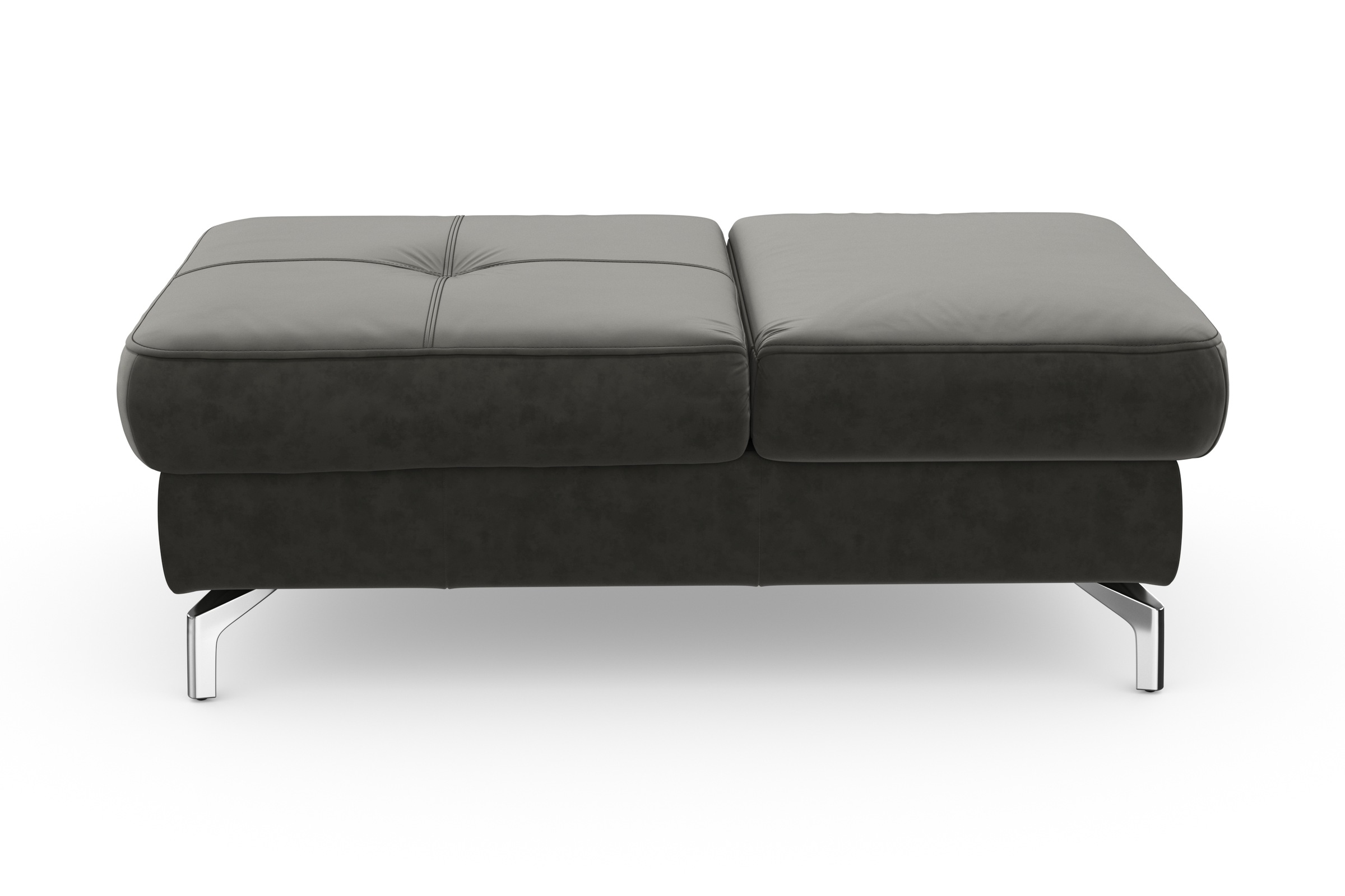 sit&more Hocker »Bendigo«, mit Klappfunktion, Bodenfreiheit 12 cm, wahlweise in 2 Fußfarben