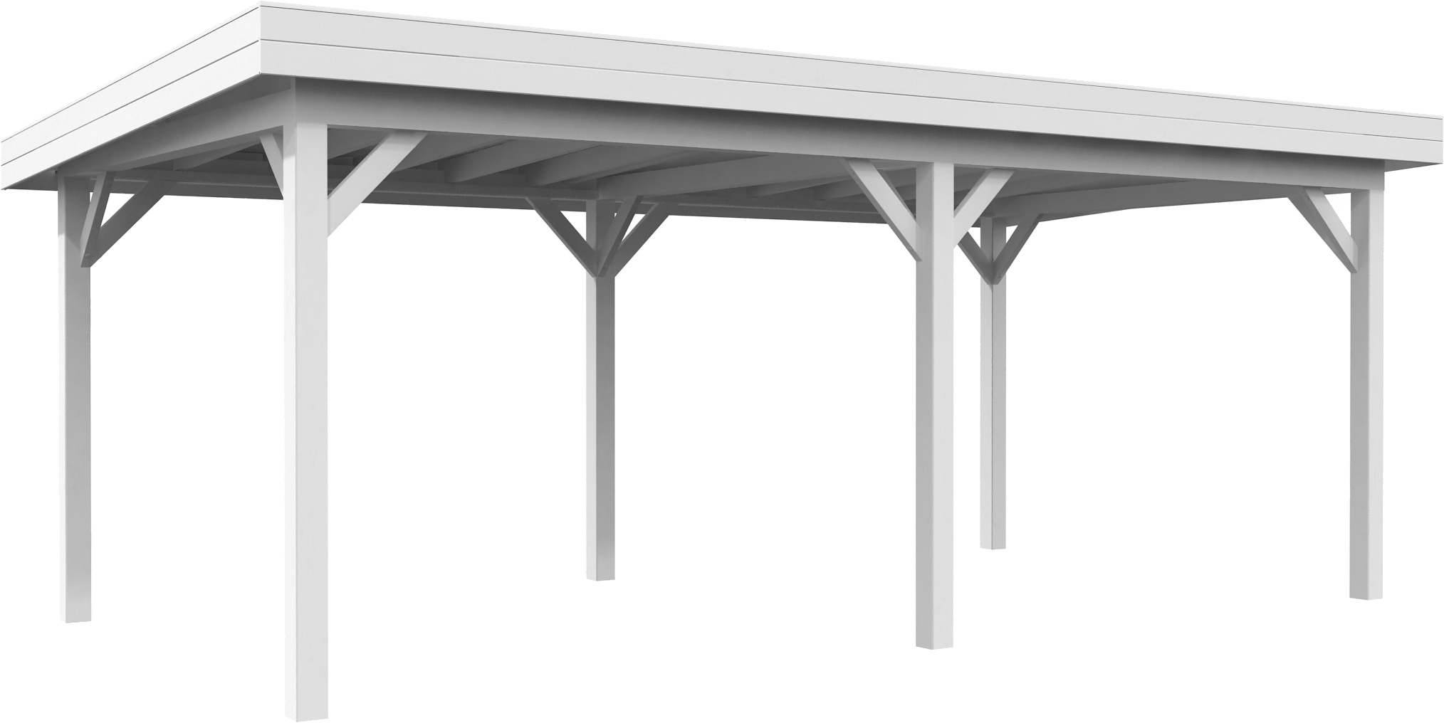 Palmako Holzpavillon "Lenna 16,6 m²" BxTxH: 628x340x245 cm