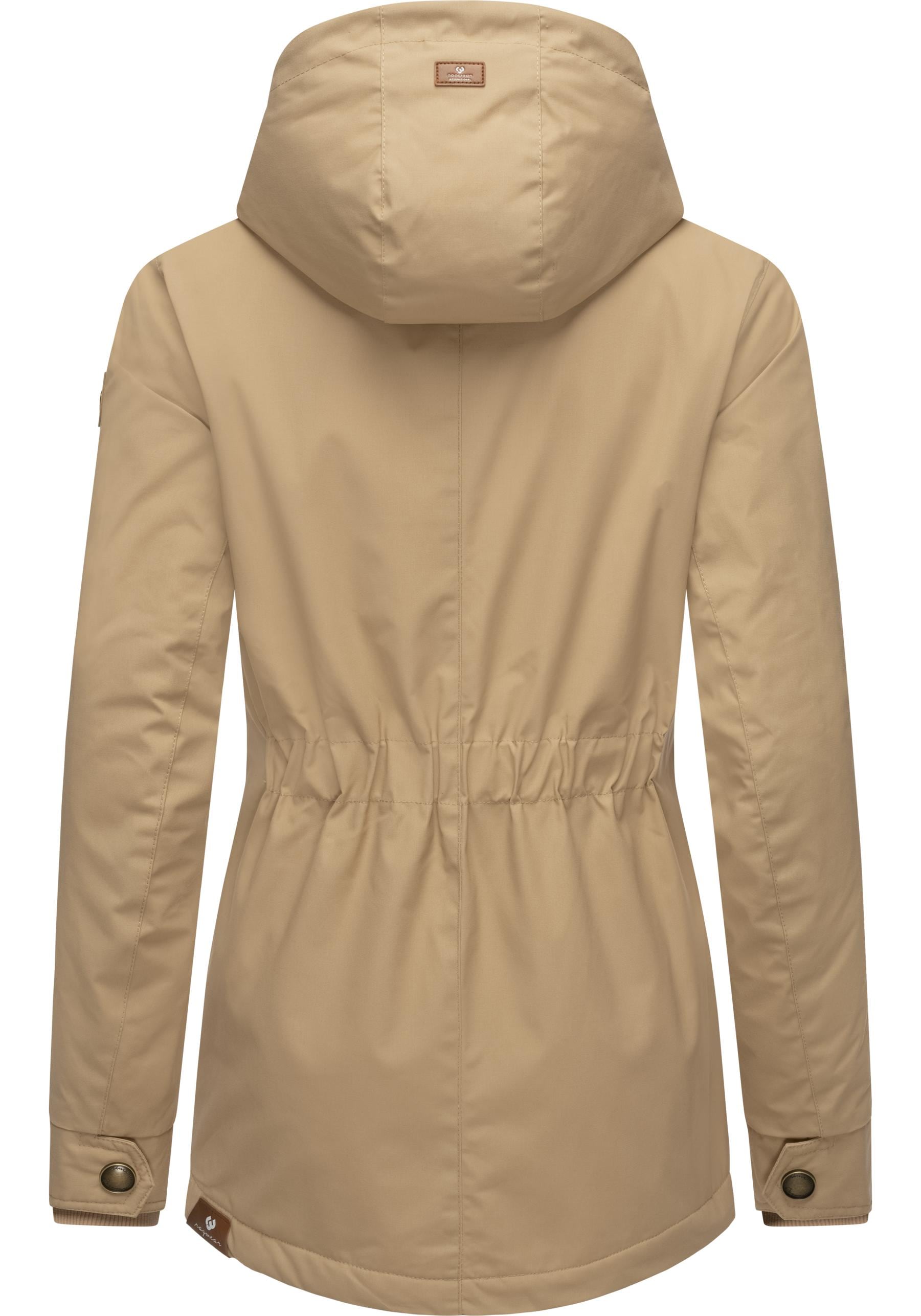 Ragwear Winterjacke »Monade«, mit Kapuze, Damen Winterparka mit Kapuze und m. Fleece gefüttert