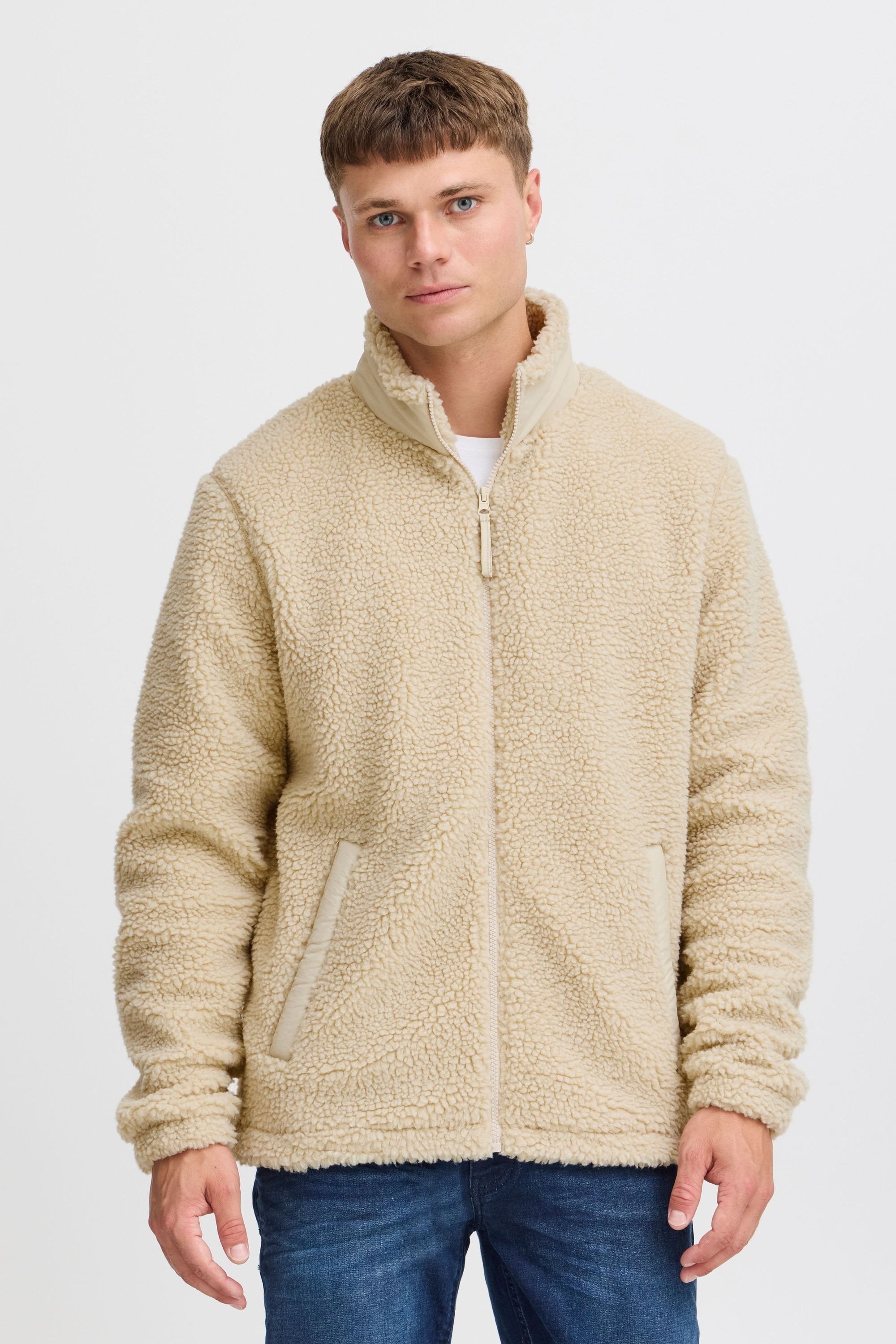 Blend Fleecejacke "BHLaursus" Kuschelige Teddyjacke mit Taschen günstig online kaufen