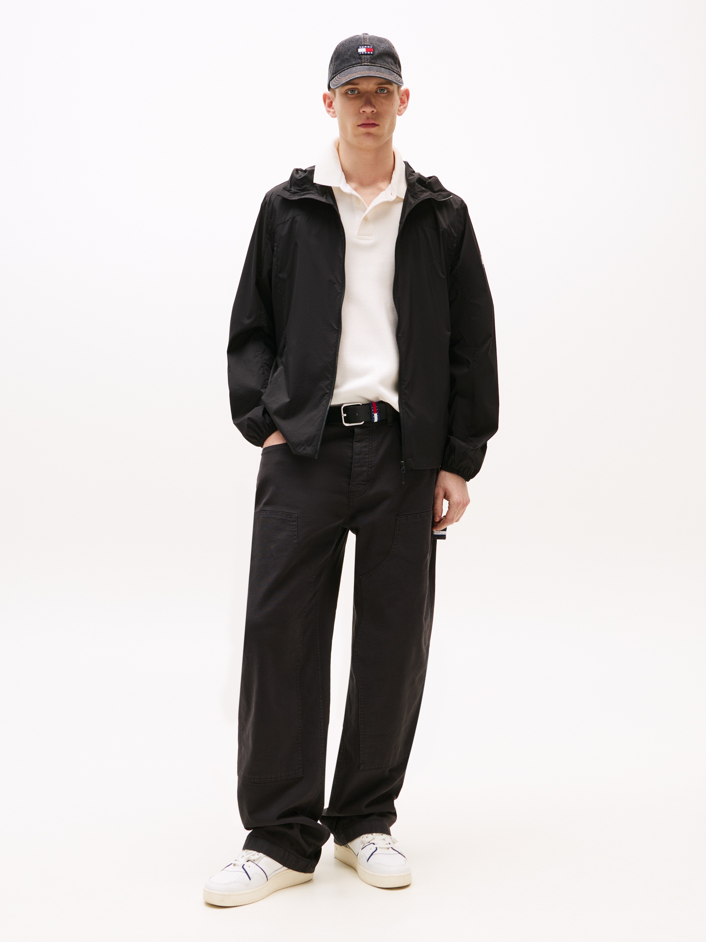 Tommy Jeans Outdoorjacke "TJM OUTDOOR SHELL JACKET EXT", mit Kapuze, Freize günstig online kaufen