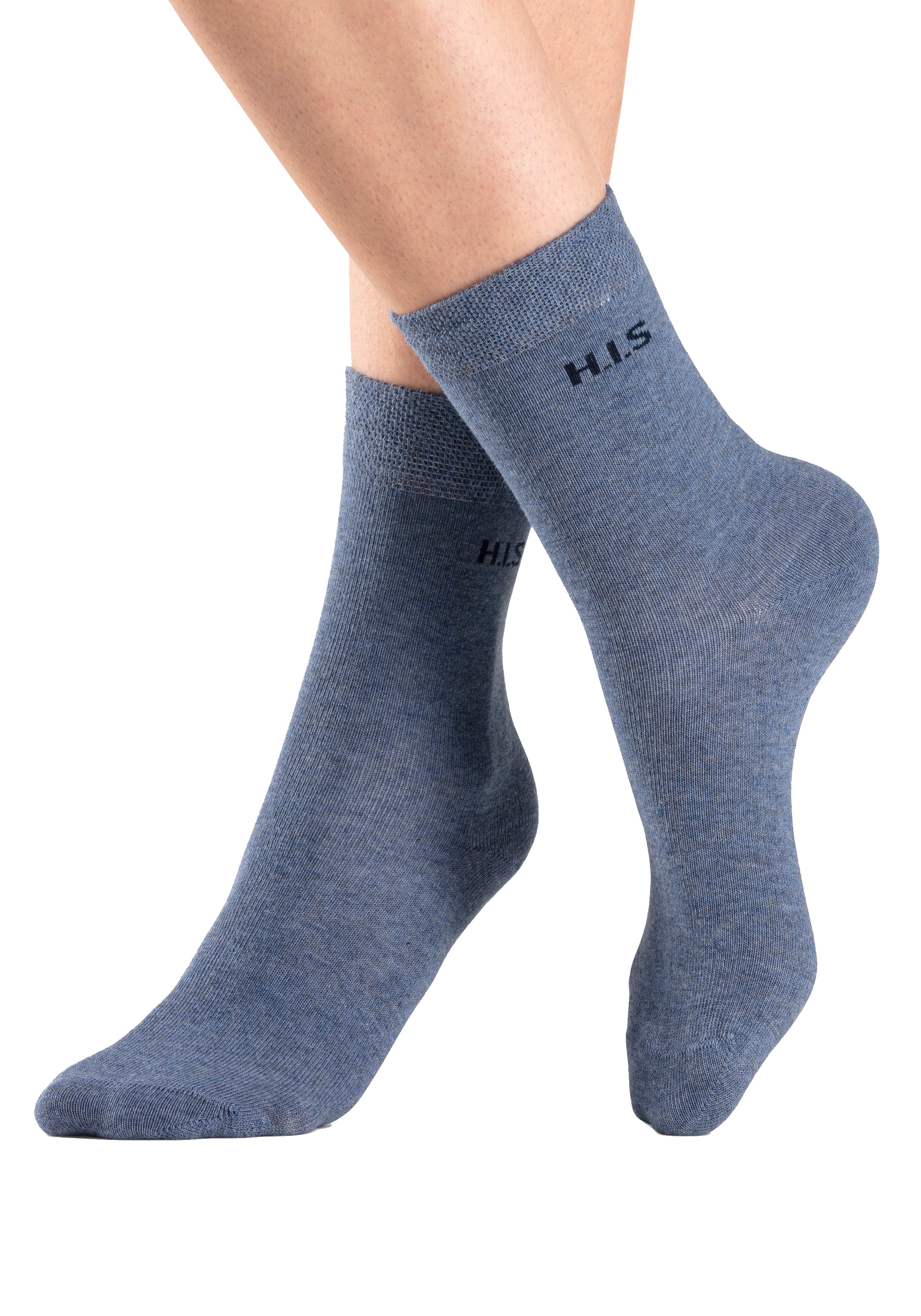 BAUR online einschneidendes Paar), Socken, | (Set, ohne 4 H.I.S bestellen Bündchen