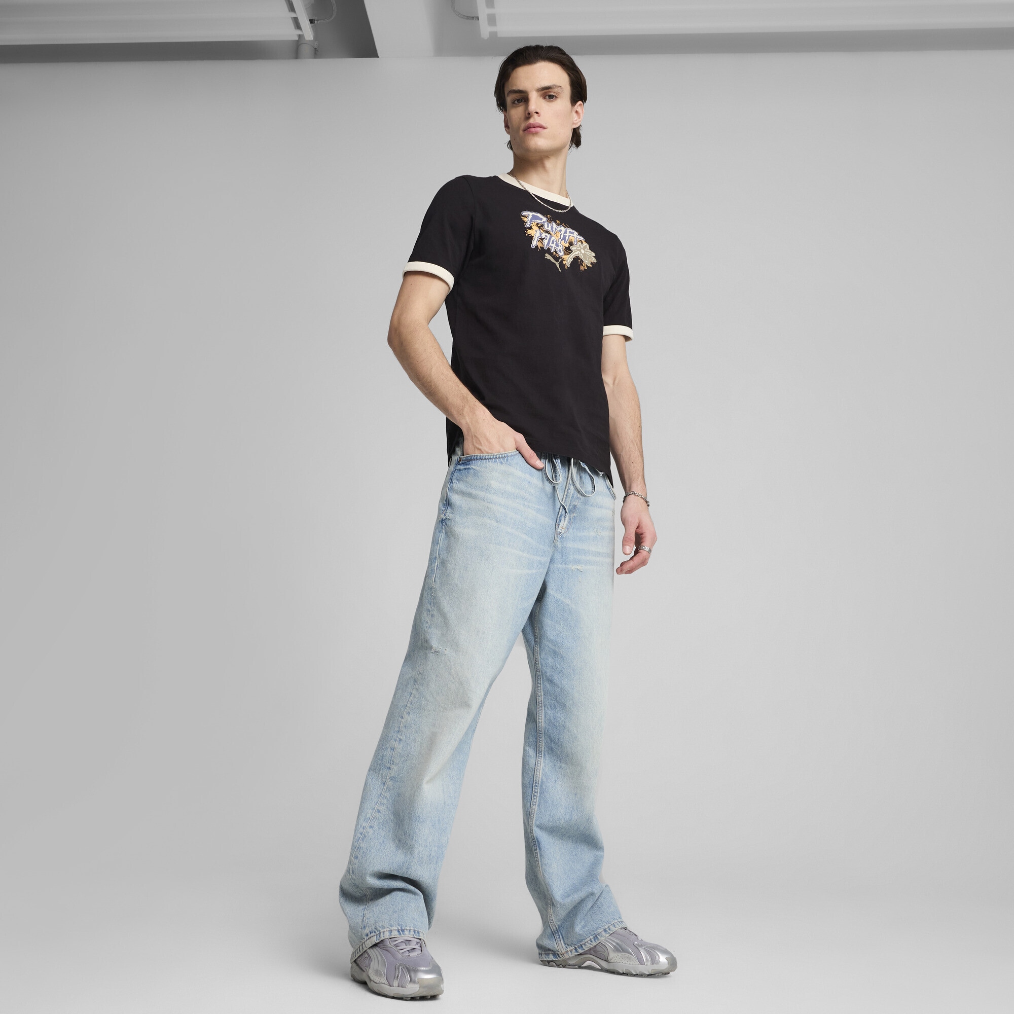 PUMA T-Shirt »FUTURE.PUMA.ARCHIVE Ringer-T-Shirt mit Grafik Herren«