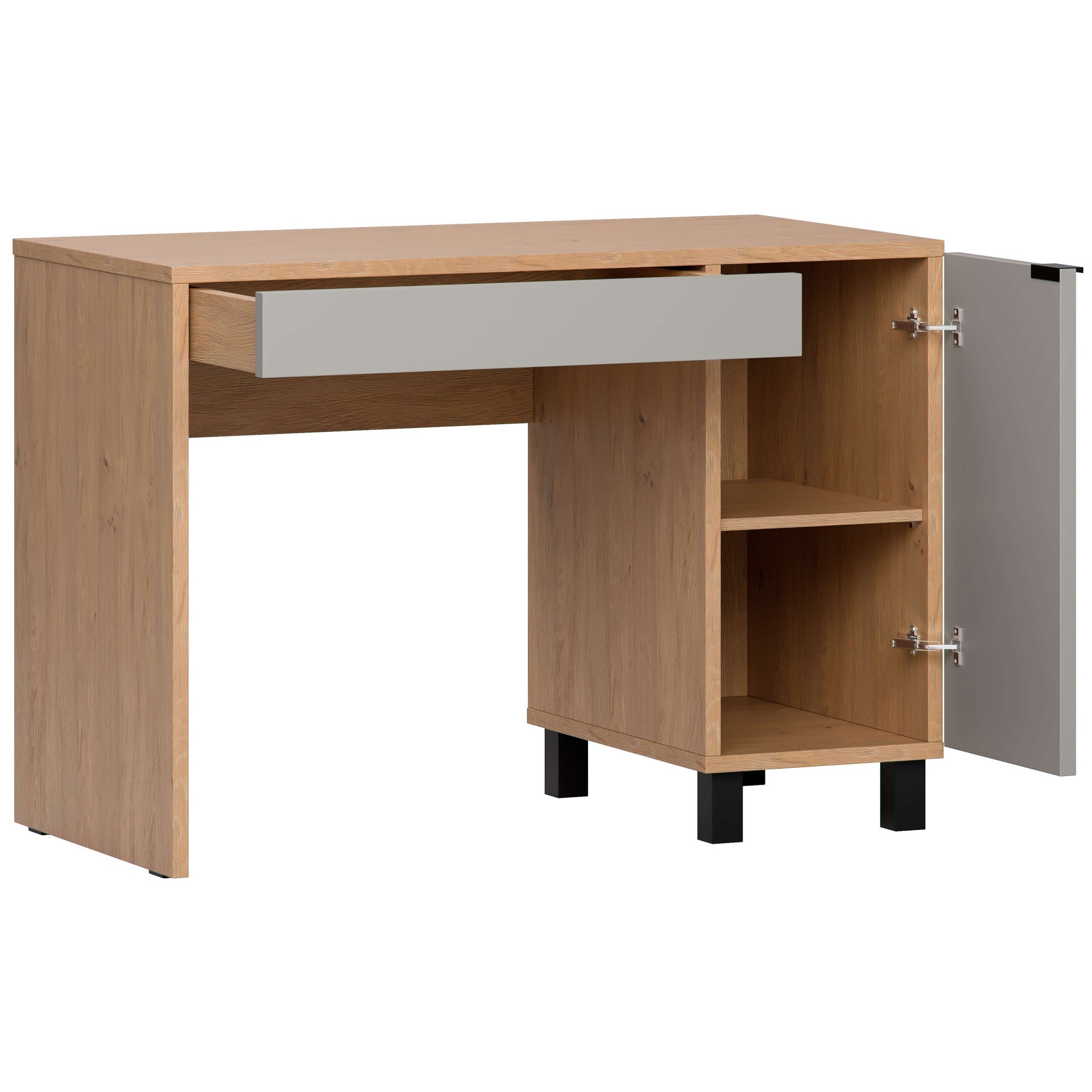 Thumbnail - VOX Schreibtisch "SIMPLE Computertisch mit Stauraum, langlebige und stabile Qualität" B/T/H: 110/55/86,7 cm, Bürotisch m...