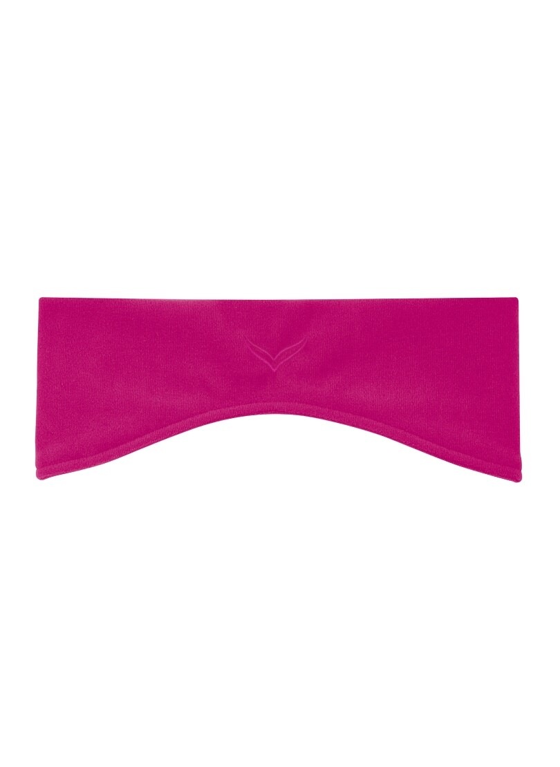 TRIGEMA Jungen Stirnband "TRIGEMA Fleecestirnband", pink, Gr. 3, Kunstfaser, Mützen