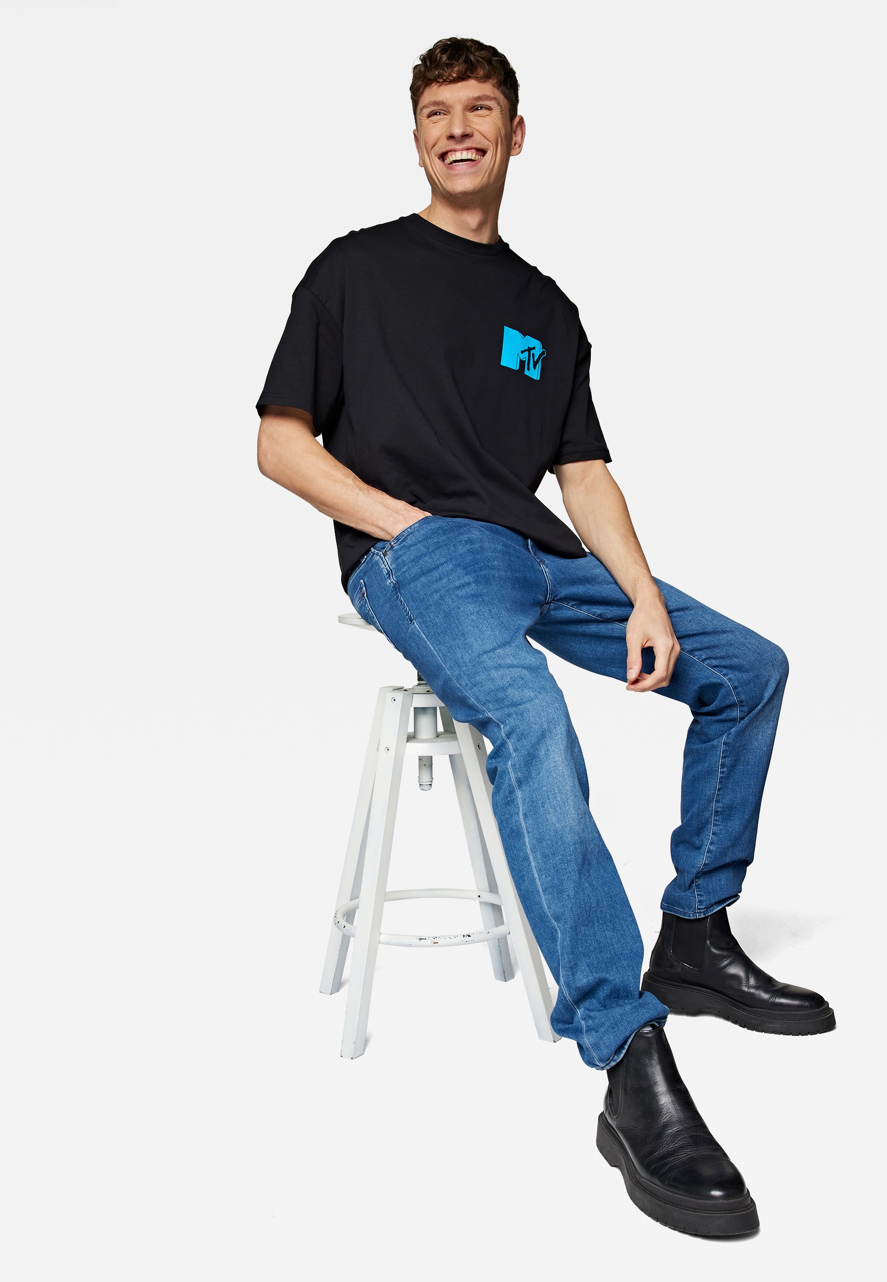 Mavi T-Shirt »MTV PRINTED TEE«, T-Shirt mit MTV Print