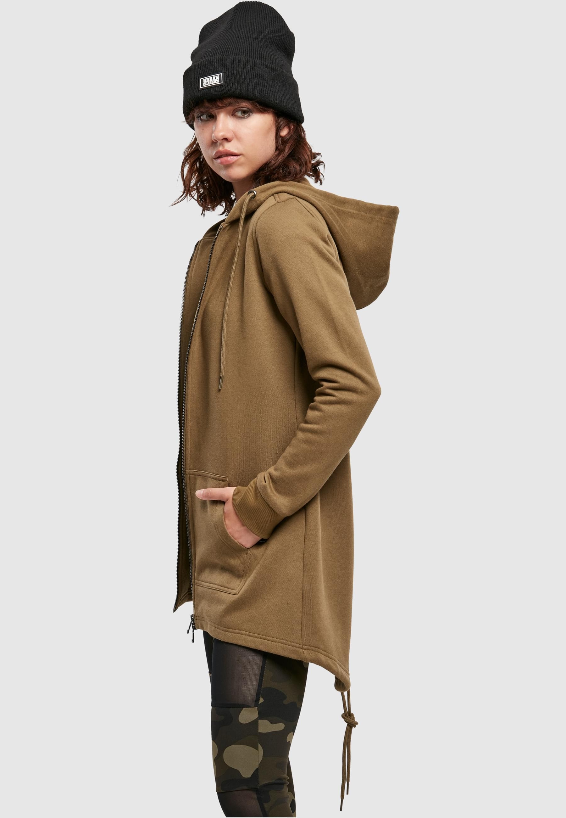 URBAN CLASSICS Sweatjacke »Urban Classics Damen Ladies Sweat«