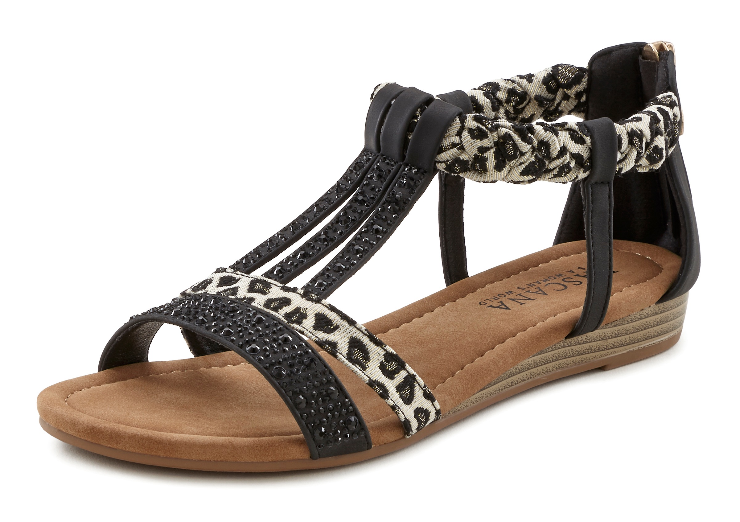 LASCANA Sandale "Sommerschuh", Sandalette, Sommerschuh mit Verzierung und k günstig online kaufen
