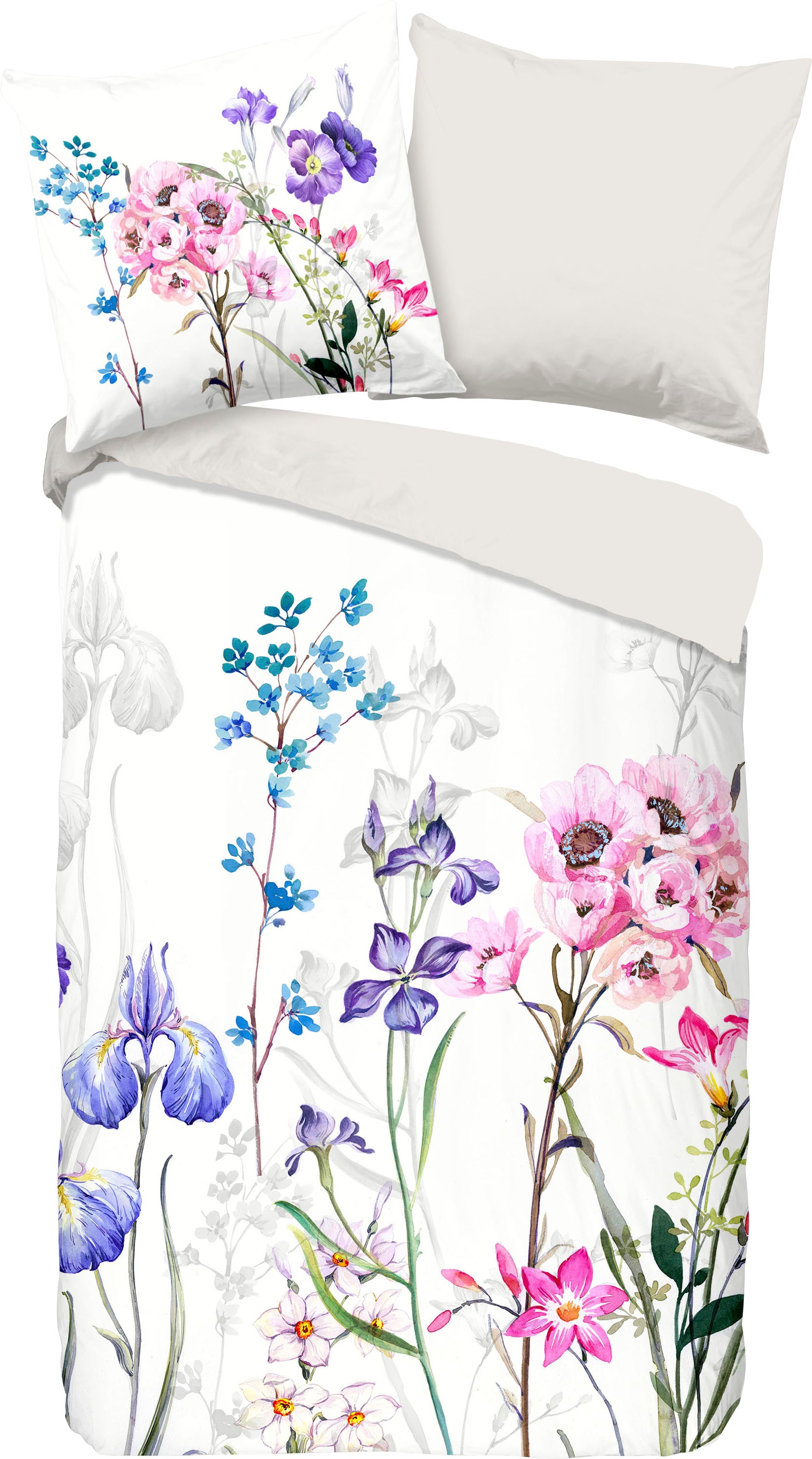 good morning Wendebettwäsche »Florence«, (2 tlg.), mit floralem Design kaufen